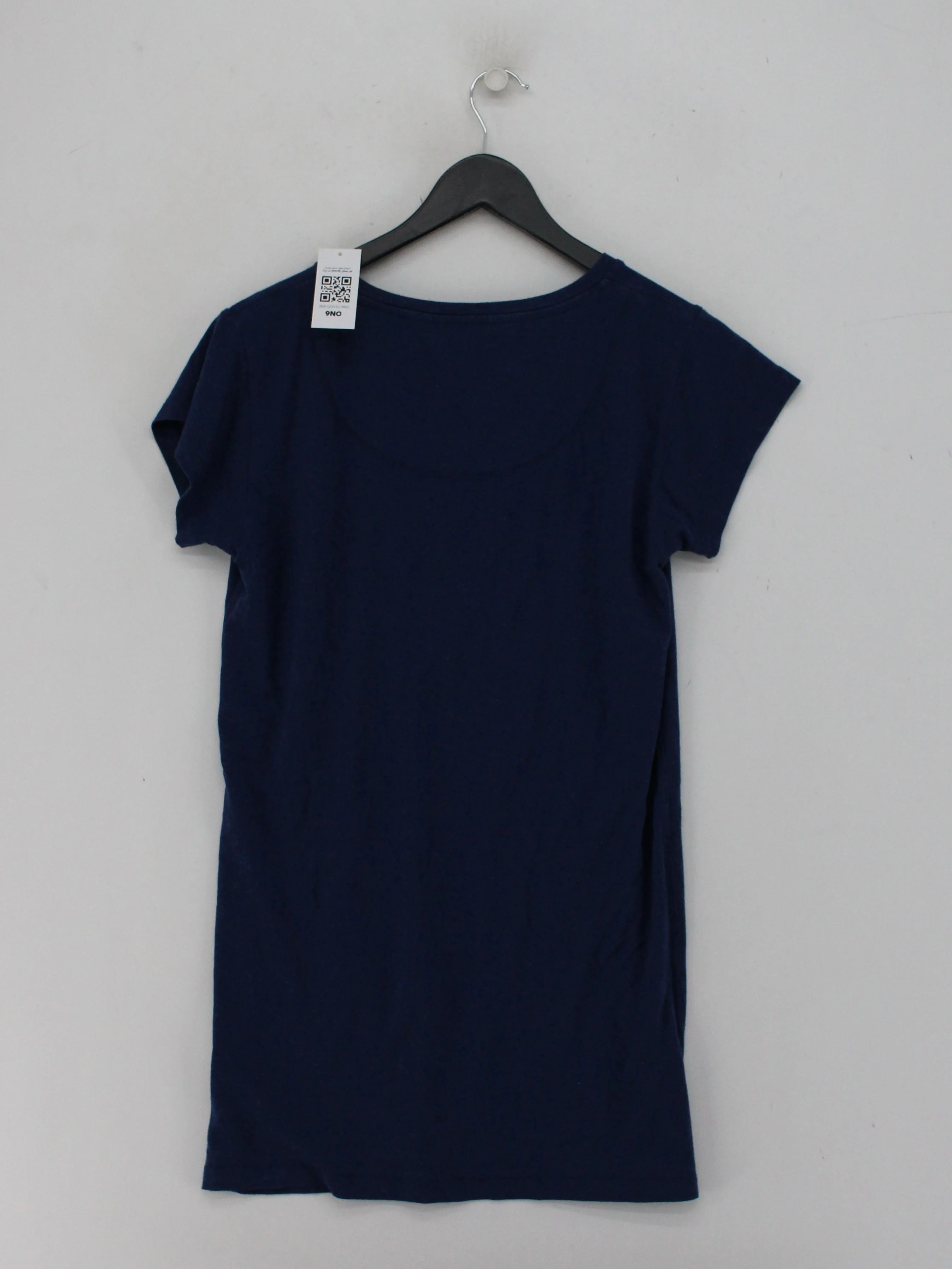 Bam Bamboo Women's T-Shirt UK 14 Blue Viscose with Cotton, Elastane Basic - Image 2