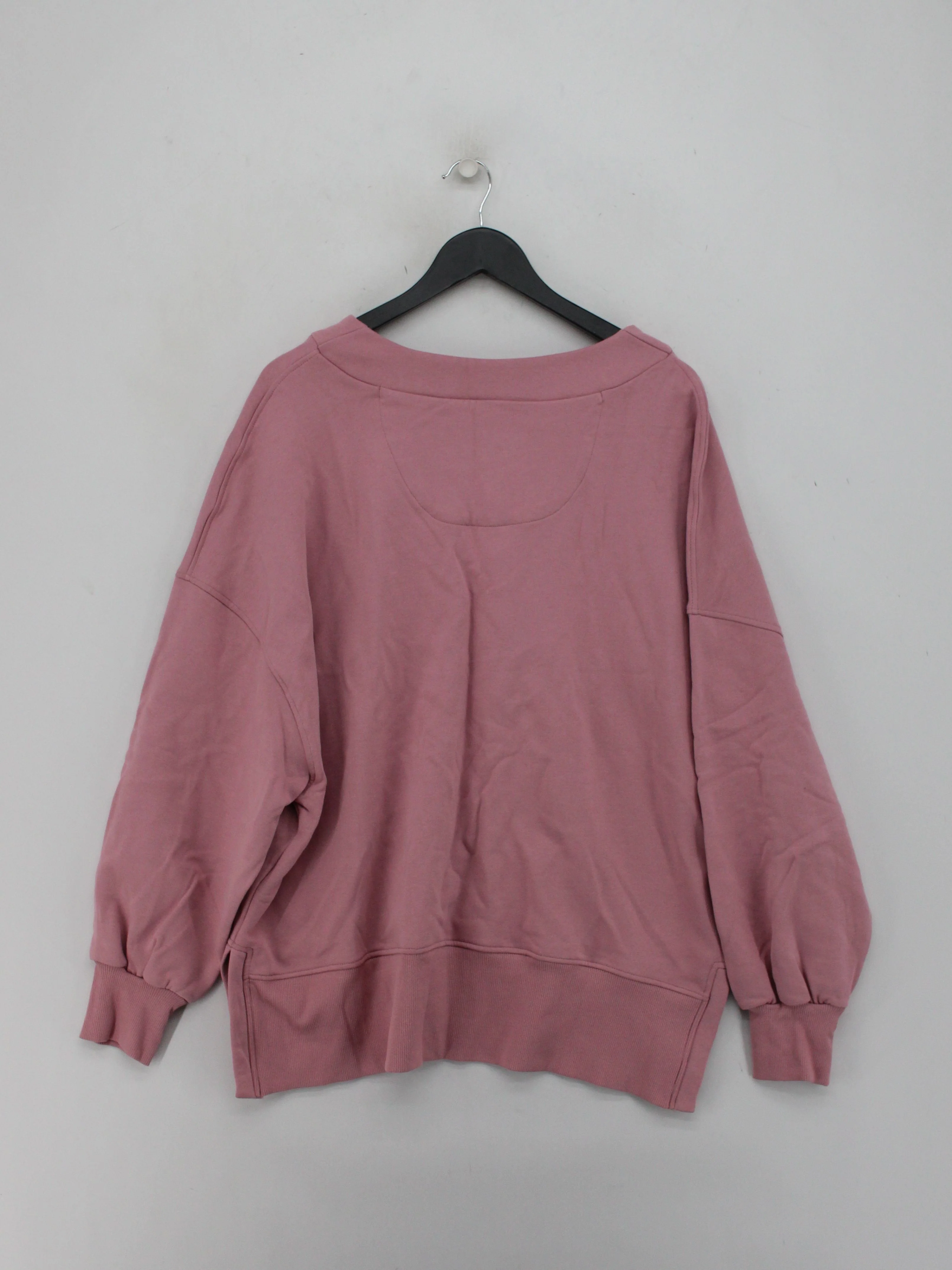 BAM Women's Hoodie L Pink 100% Cotton Pullover - Image 2