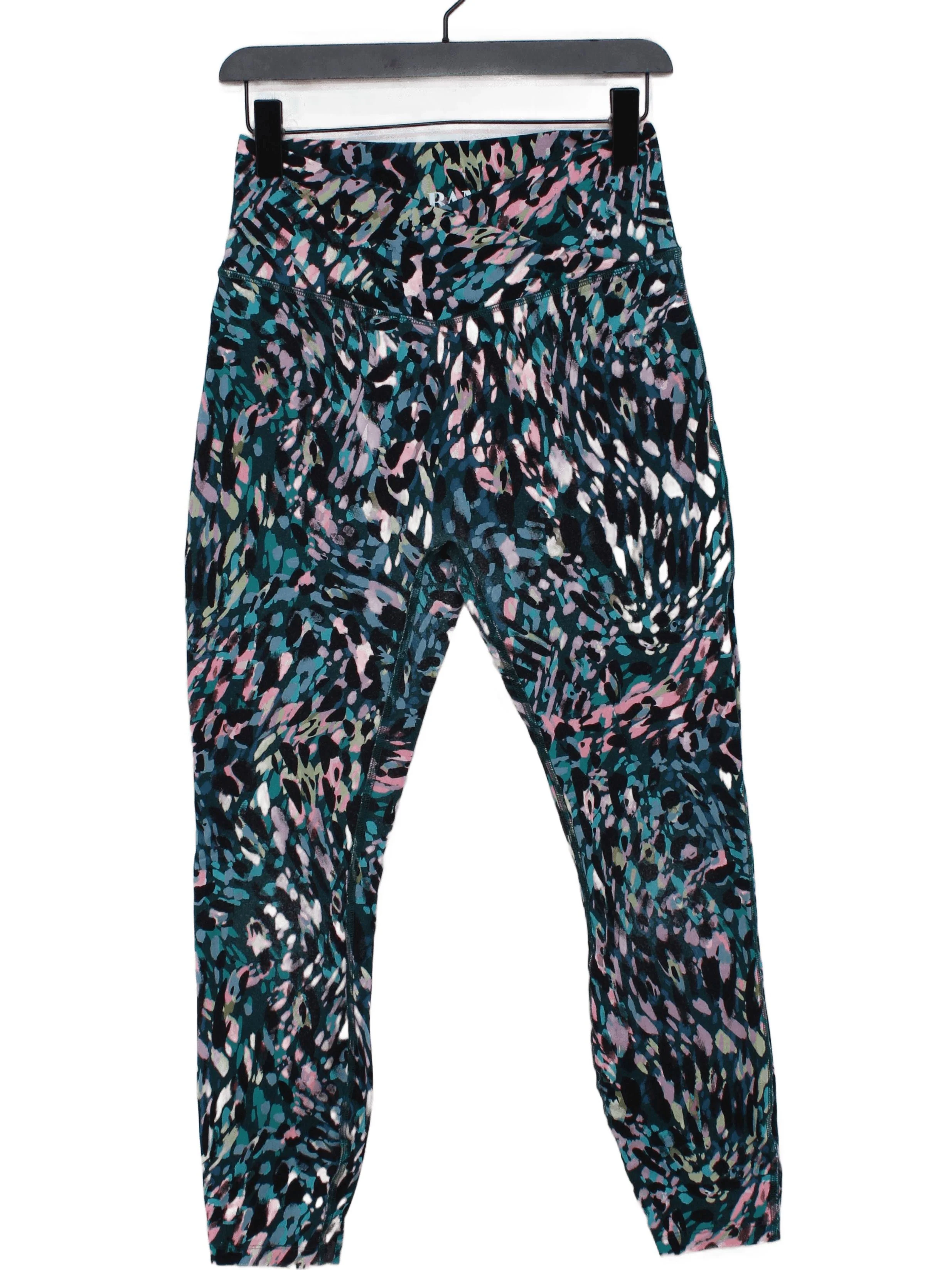 BAM Women's Leggings UK 14 Multi Viscose with Cotton, Elastane Cropped
