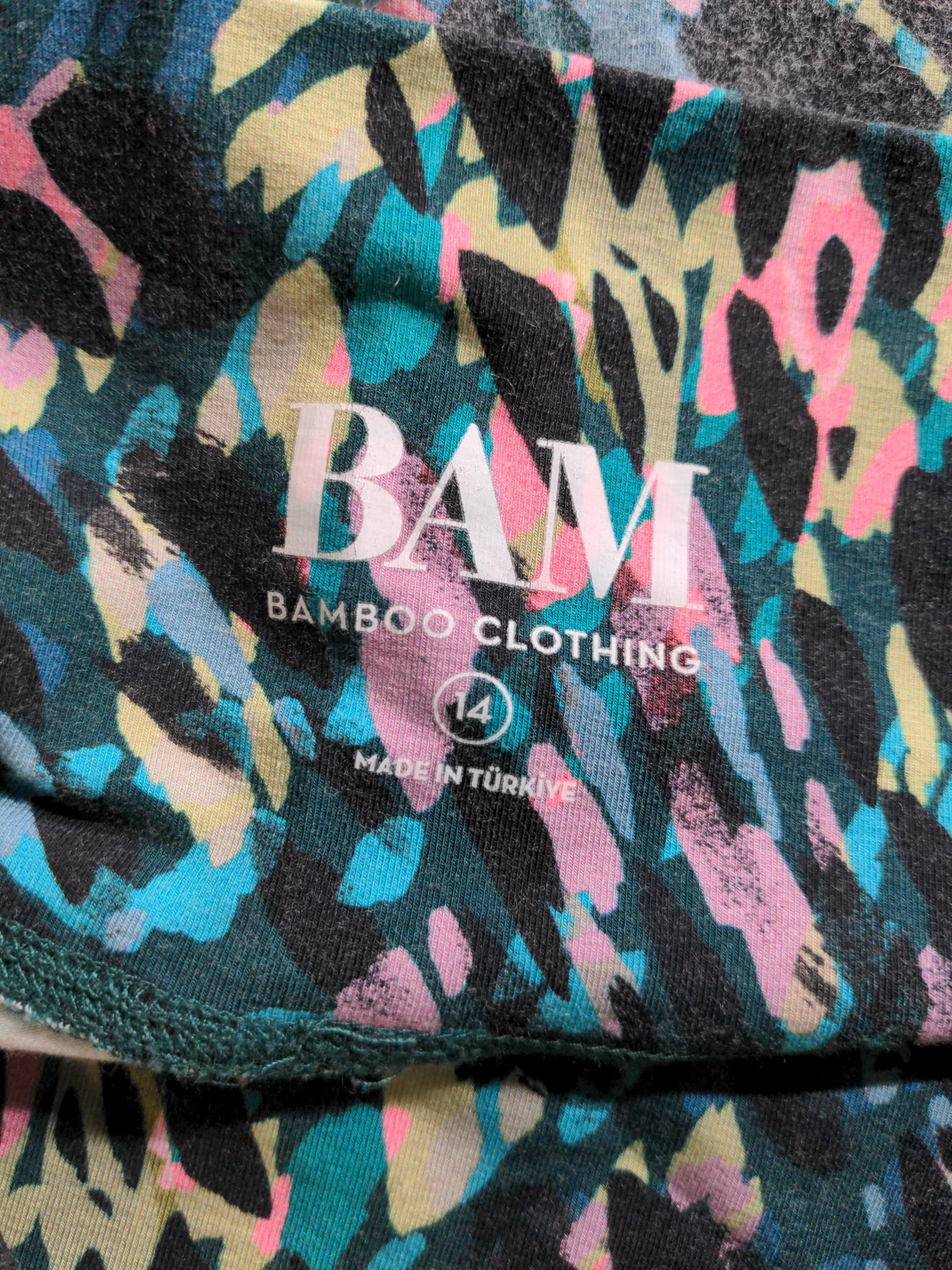 BAM Women's Leggings UK 14 Multi Viscose with Cotton, Elastane Cropped - Image 5