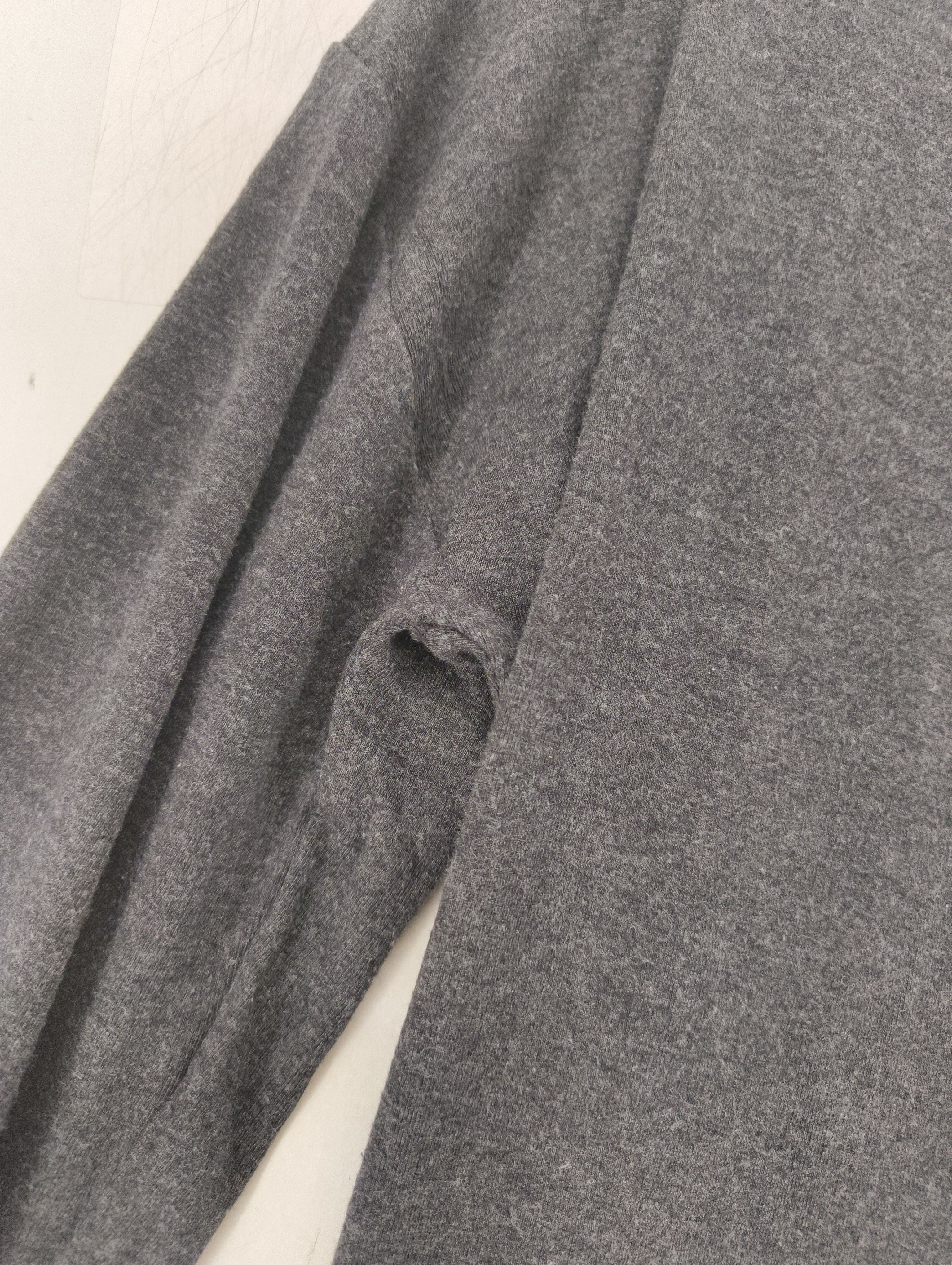 BAM Women's T-Shirt M Grey Cotton with Elastane Short Sleeve Round Neck Basic - Image 5