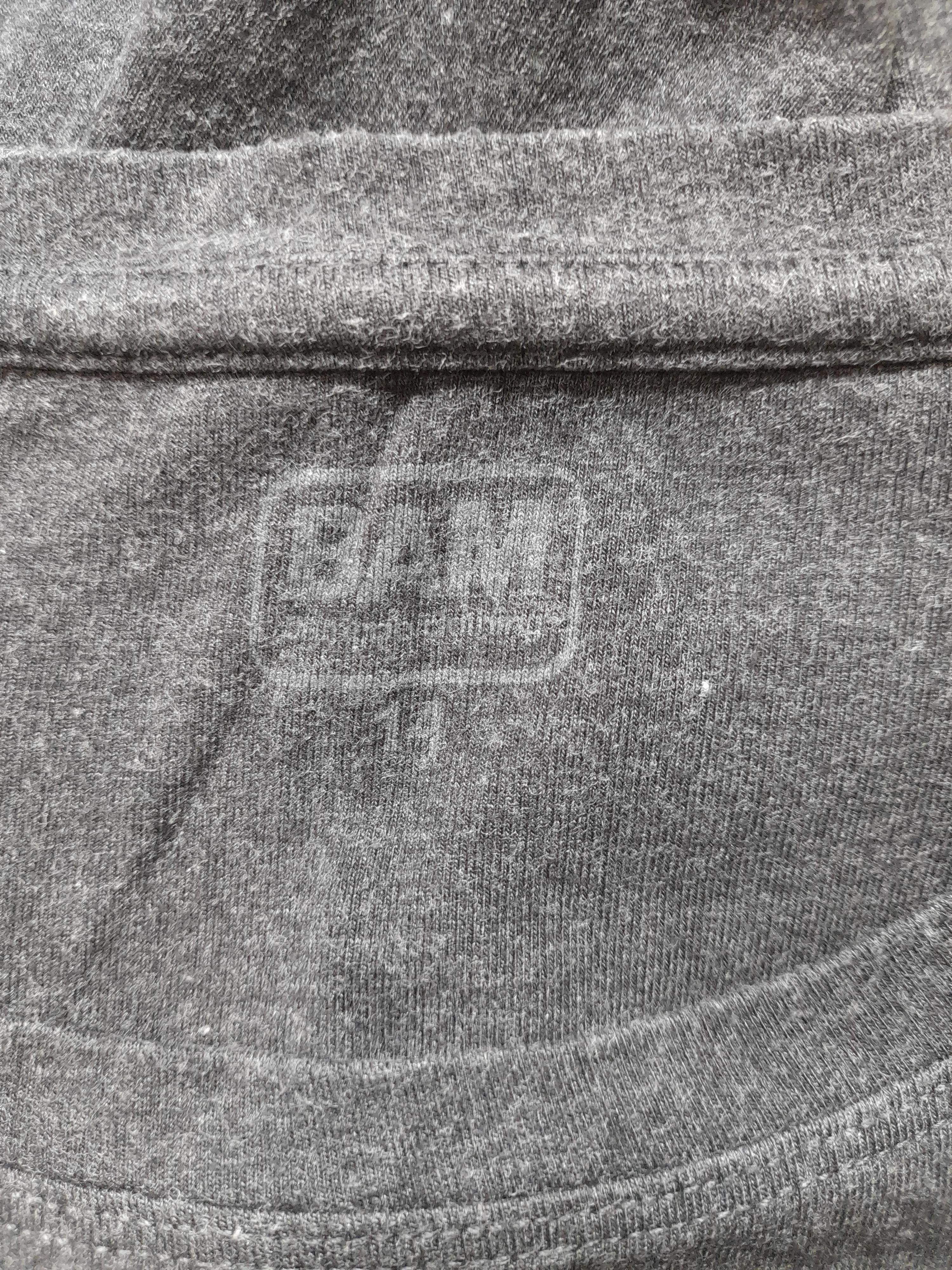 BAM Women's T-Shirt M Grey Cotton with Elastane Short Sleeve Round Neck Basic - Image 6