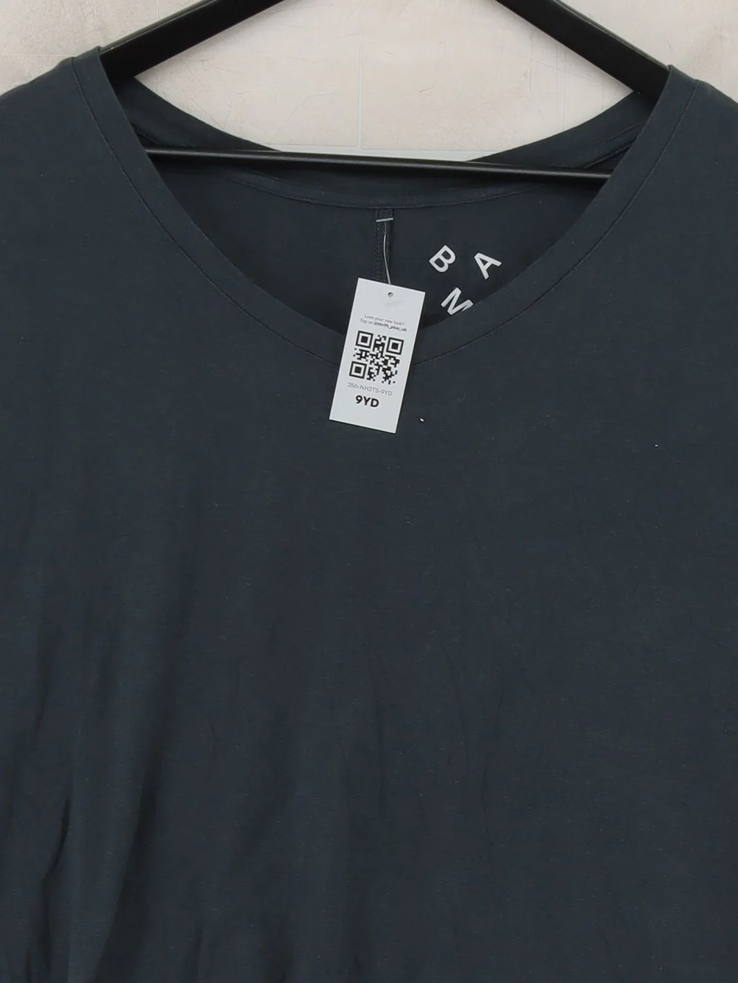 BAM Women's T-Shirt UK 10 Grey Viscose with Cotton, Elastane Basic - Image 3