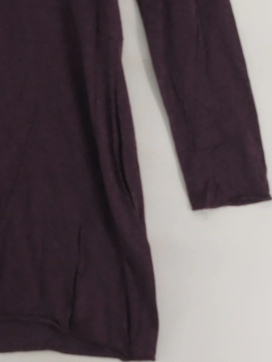 BAM Women's Top M Purple Viscose with Cotton, Elastane Basic - Image 4