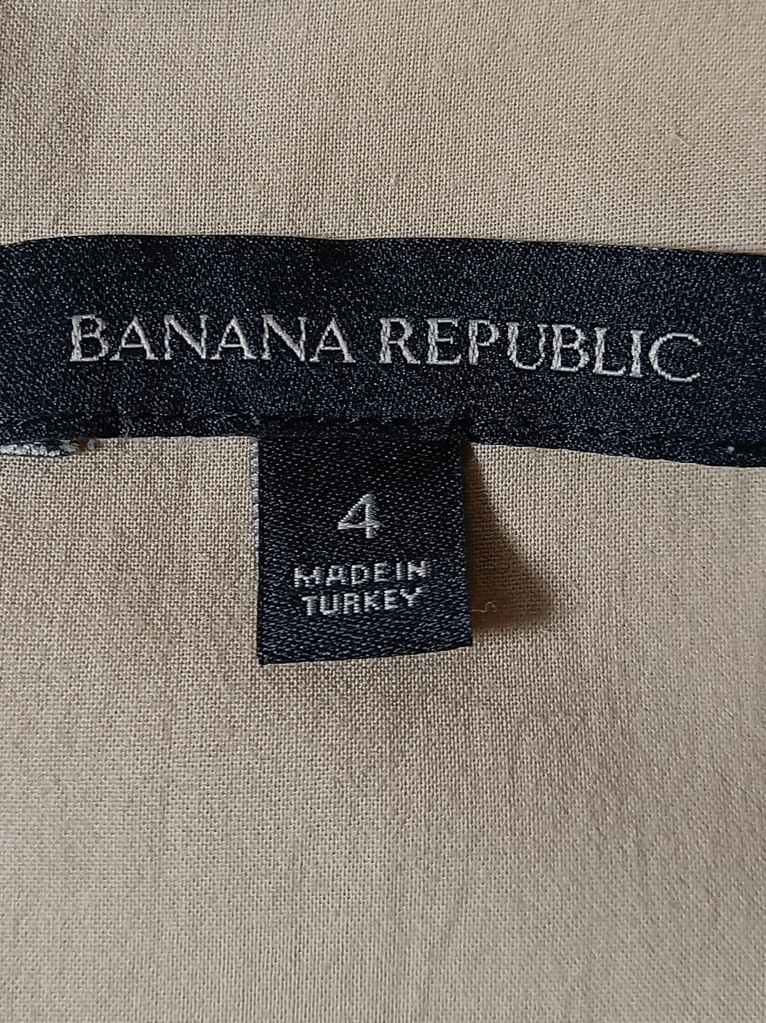 Banana Republic A-Line Mini Dress in Green - Image 5