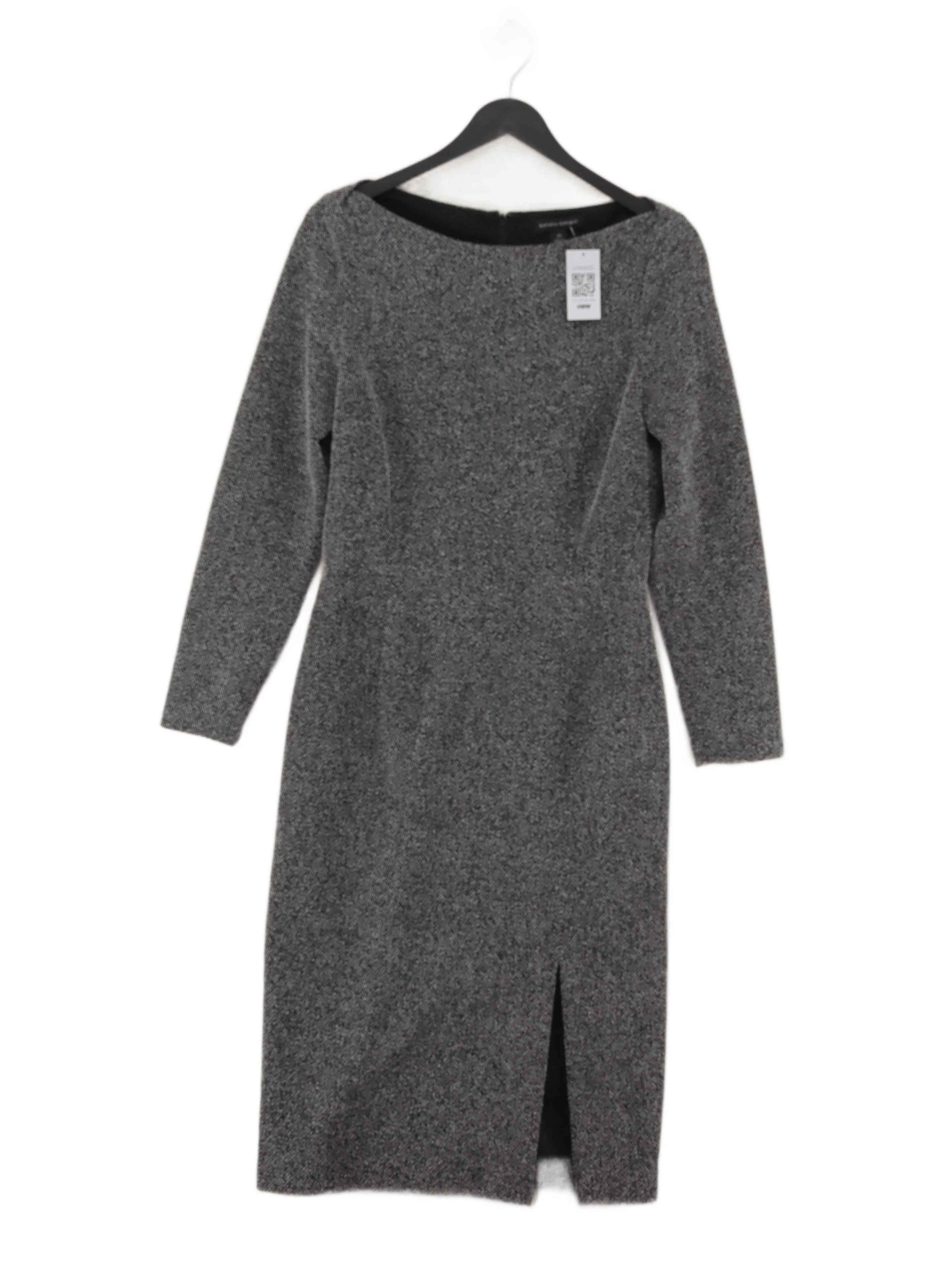 Banana Republic Bodycon Midi Dress UK10 in Grey