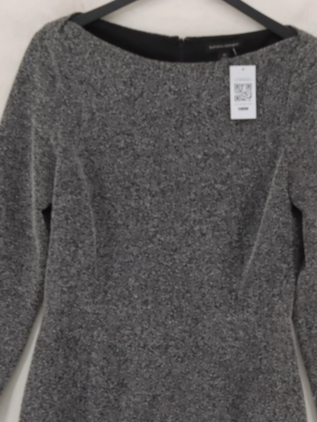 Banana Republic Bodycon Midi Dress UK10 in Grey - Image 3