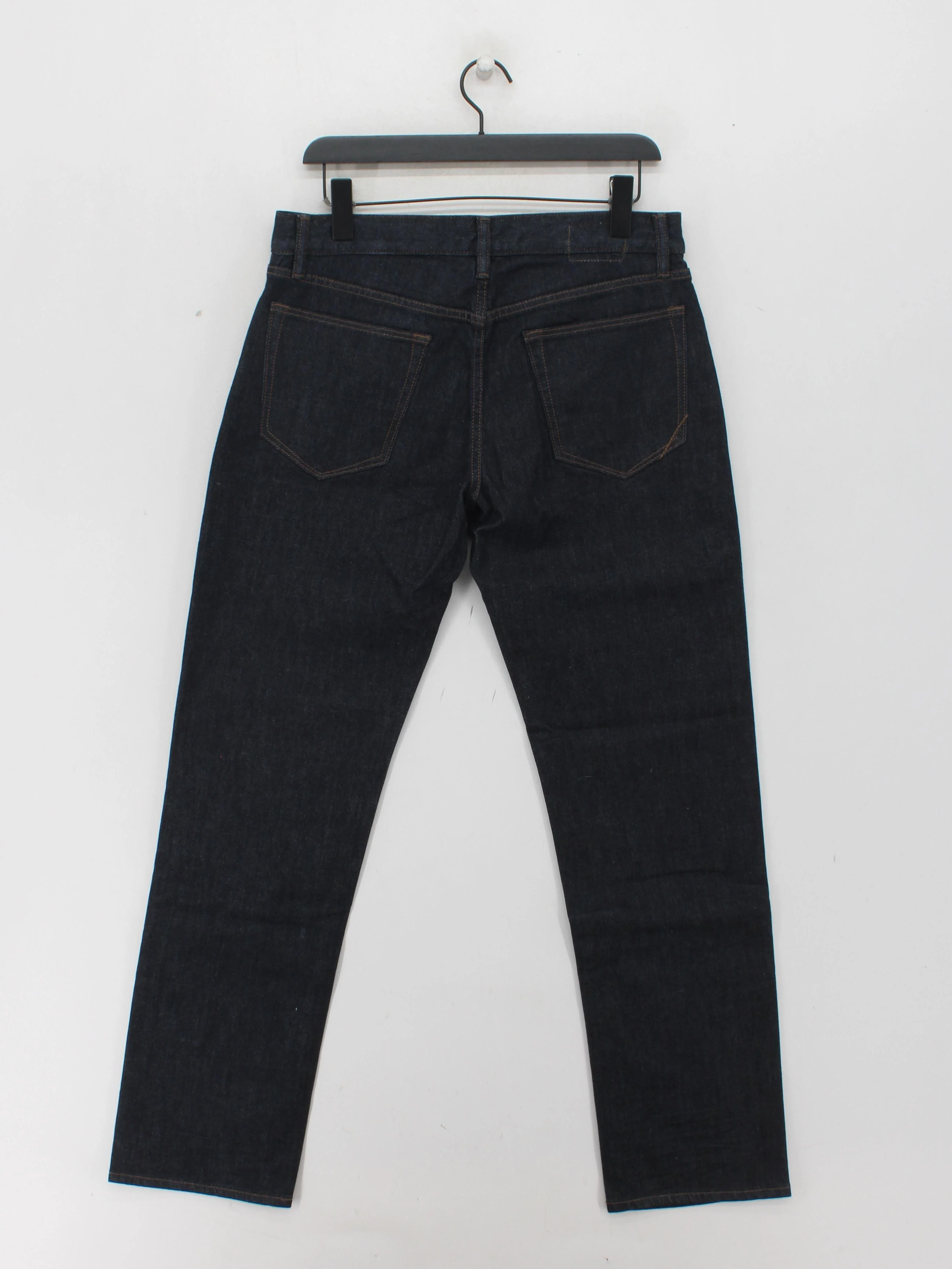 Banana Republic Men's Jeans W 32 in; L 32 in Blue Cotton with Elastane Straight - Image 2