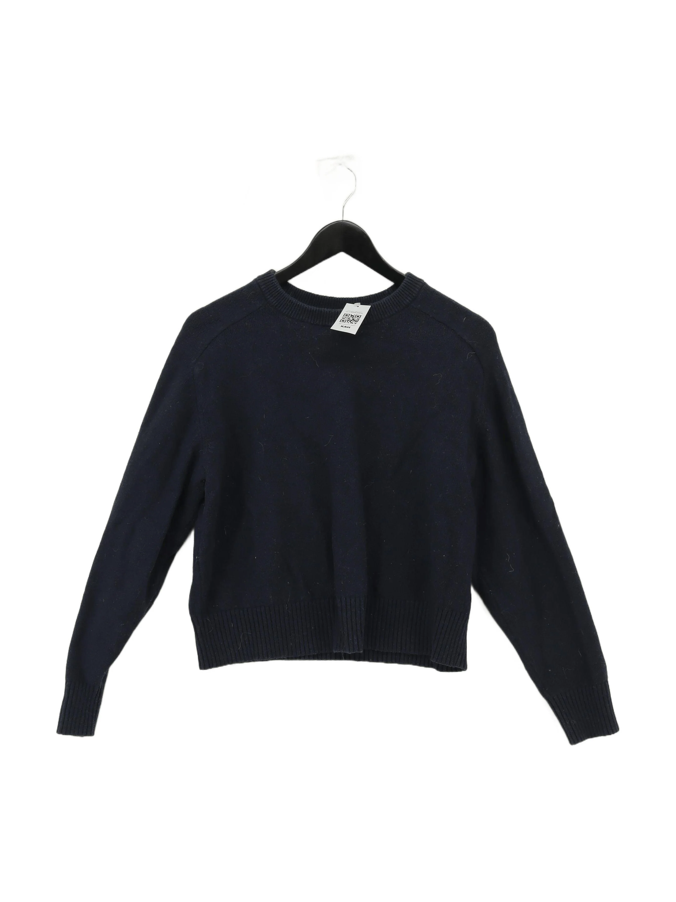 Banana Republic Men's Jumper S Blue Cotton with Nylon, Polyester, Wool Pullover