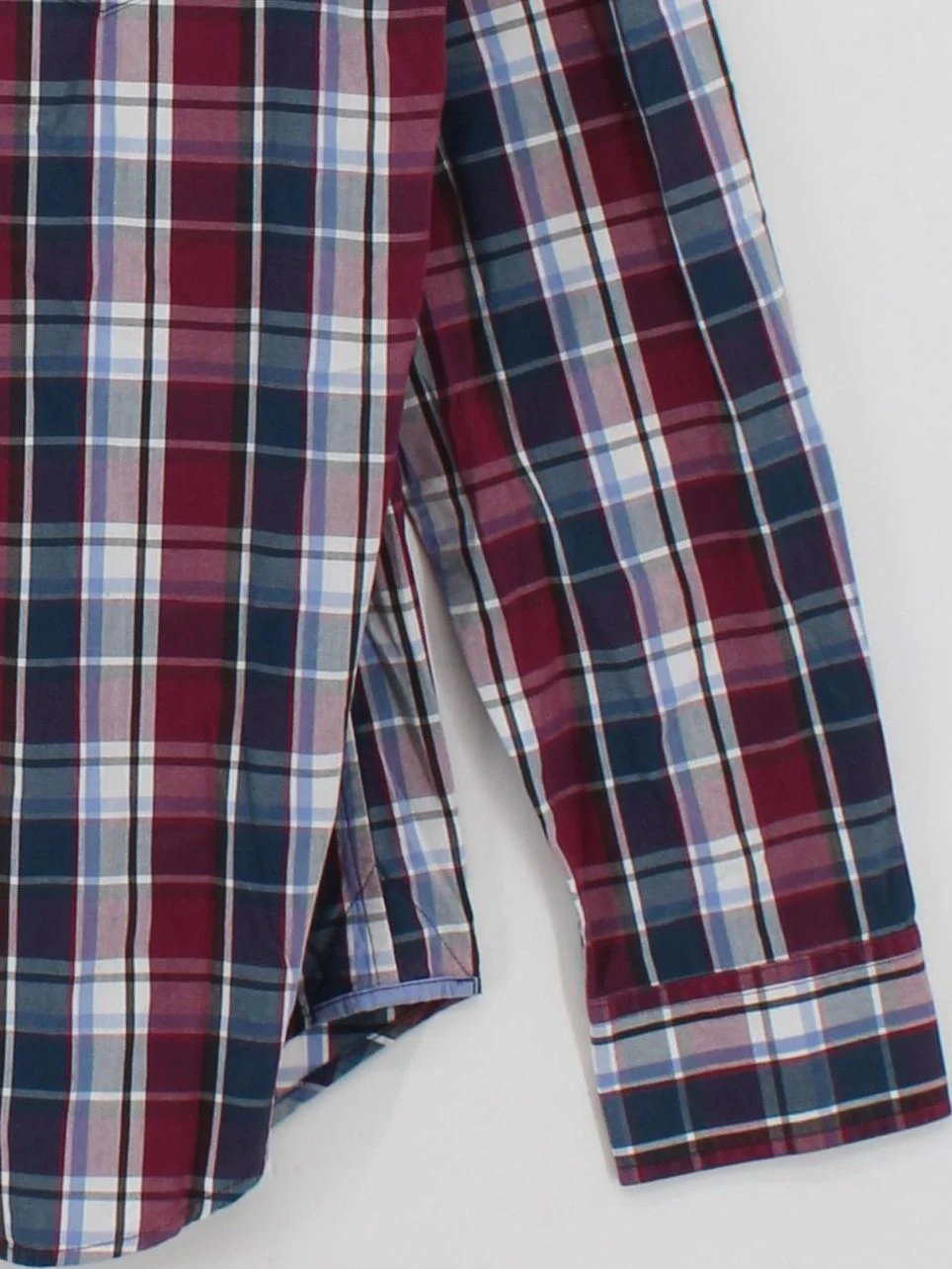 Banana Republic Men's Shirt M Multi Checkered 100% Cotton Basic - Image 4