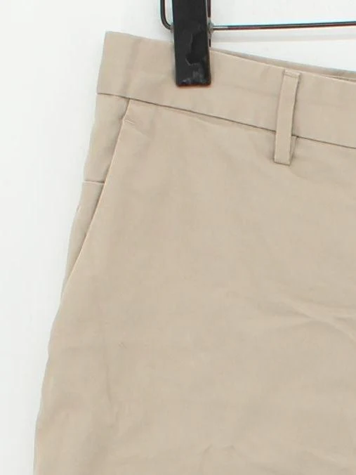 Banana Republic Men's Shorts W 31 in Tan Cotton with Elastane Chino - Image 4