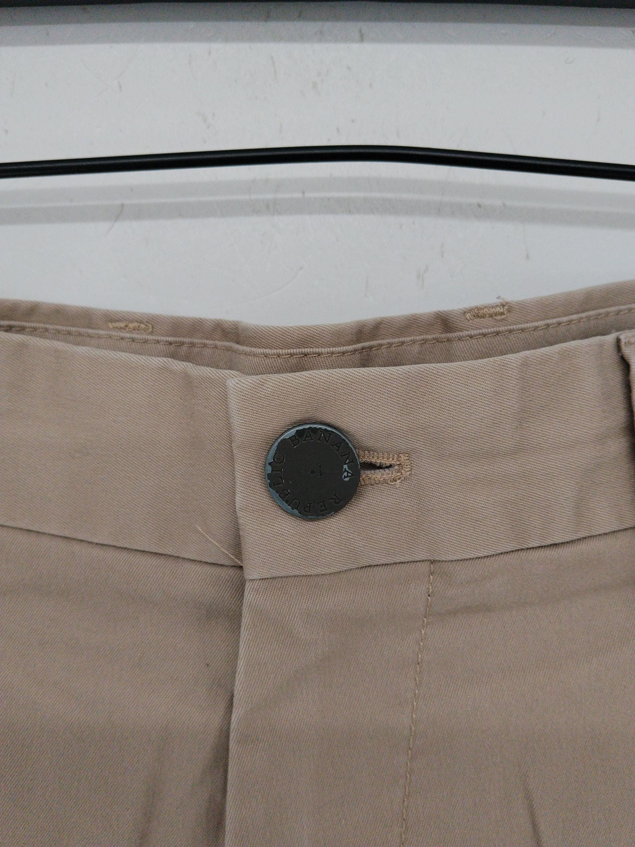 Banana Republic Men's Shorts W 31 in Tan Cotton with Elastane Chino - Image 5