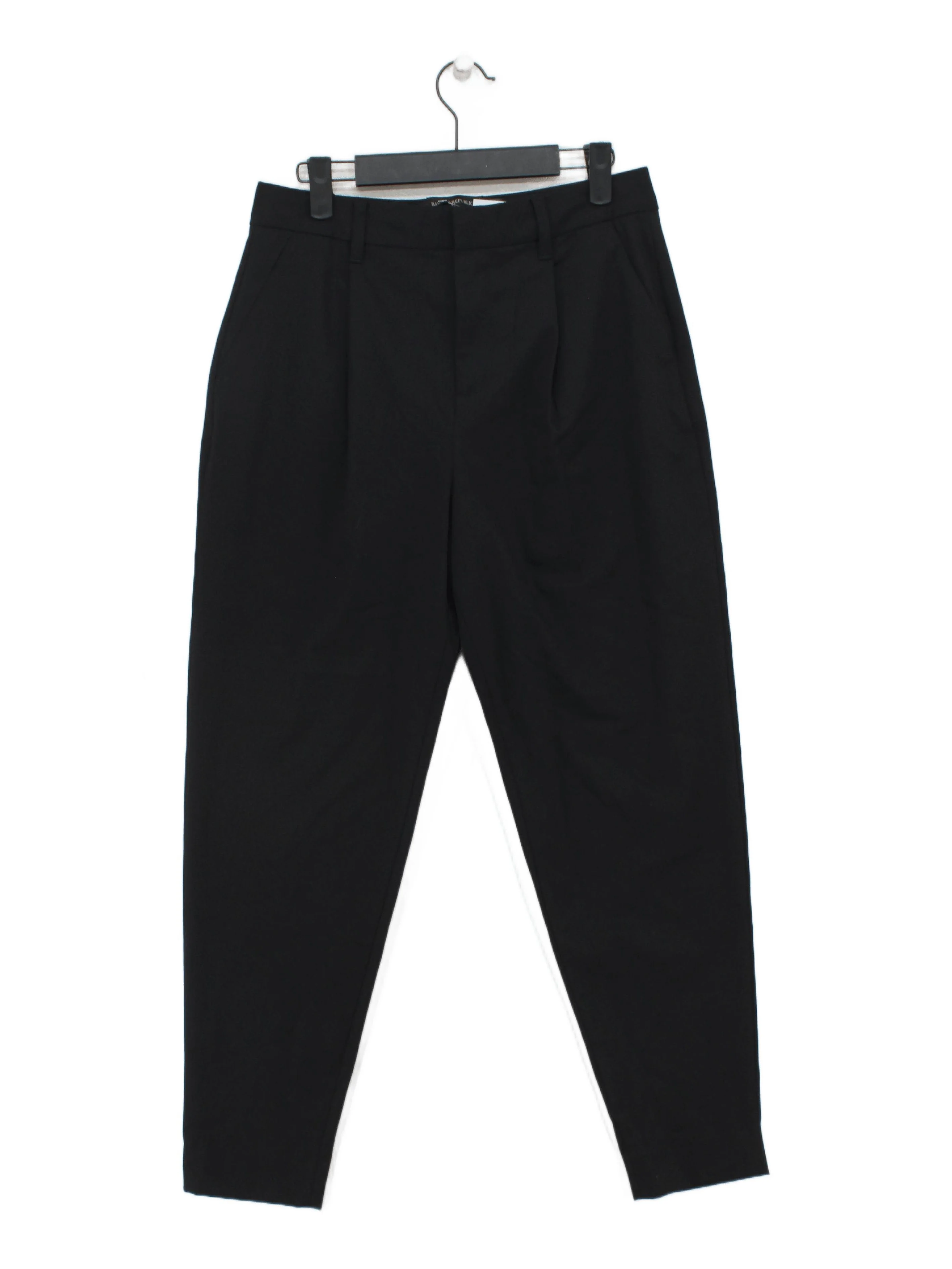 Banana Republic Men's Suit Trousers S Black Polyester