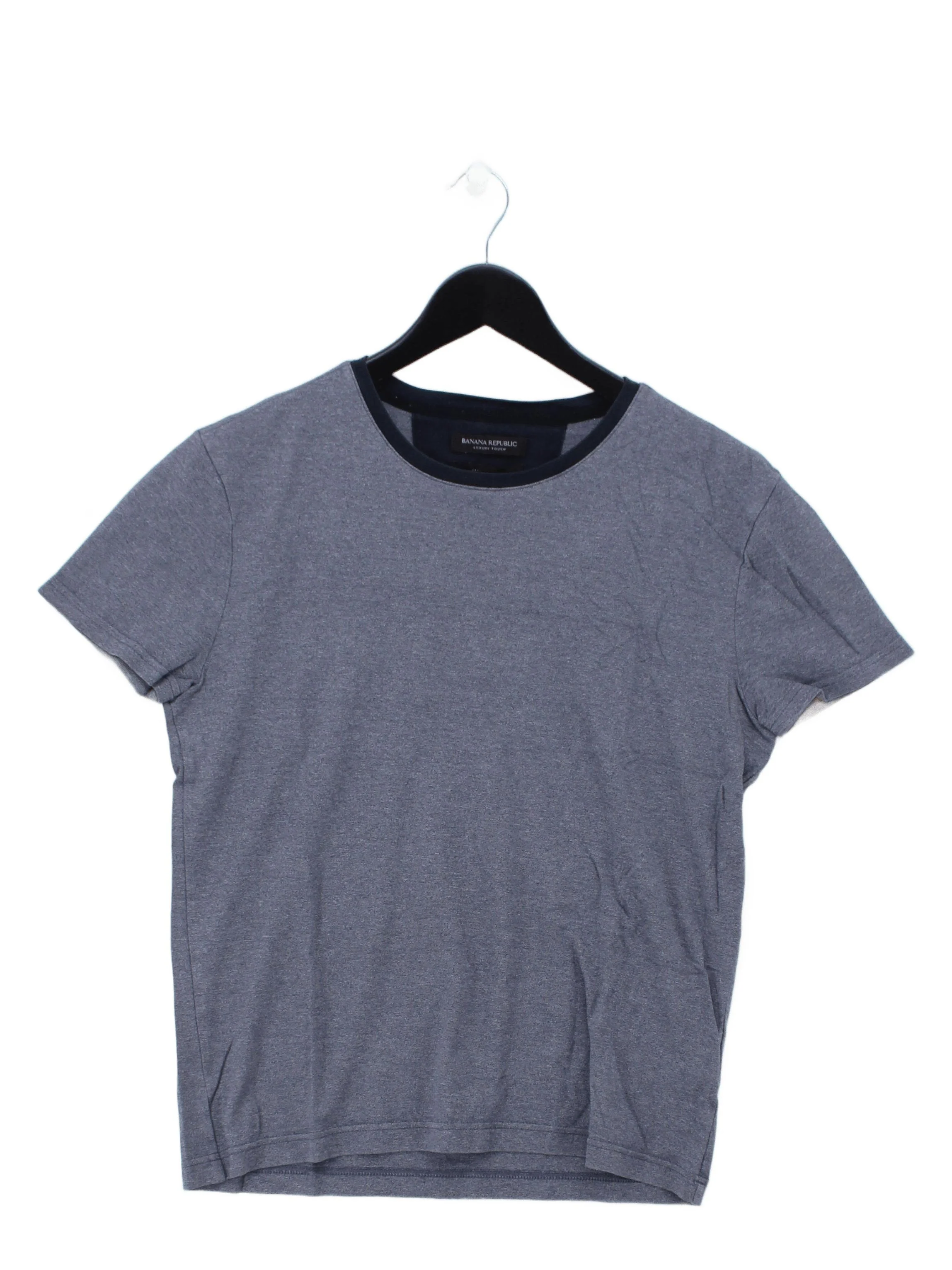 Banana Republic Men's T-Shirt S Blue 100% Cotton Basic