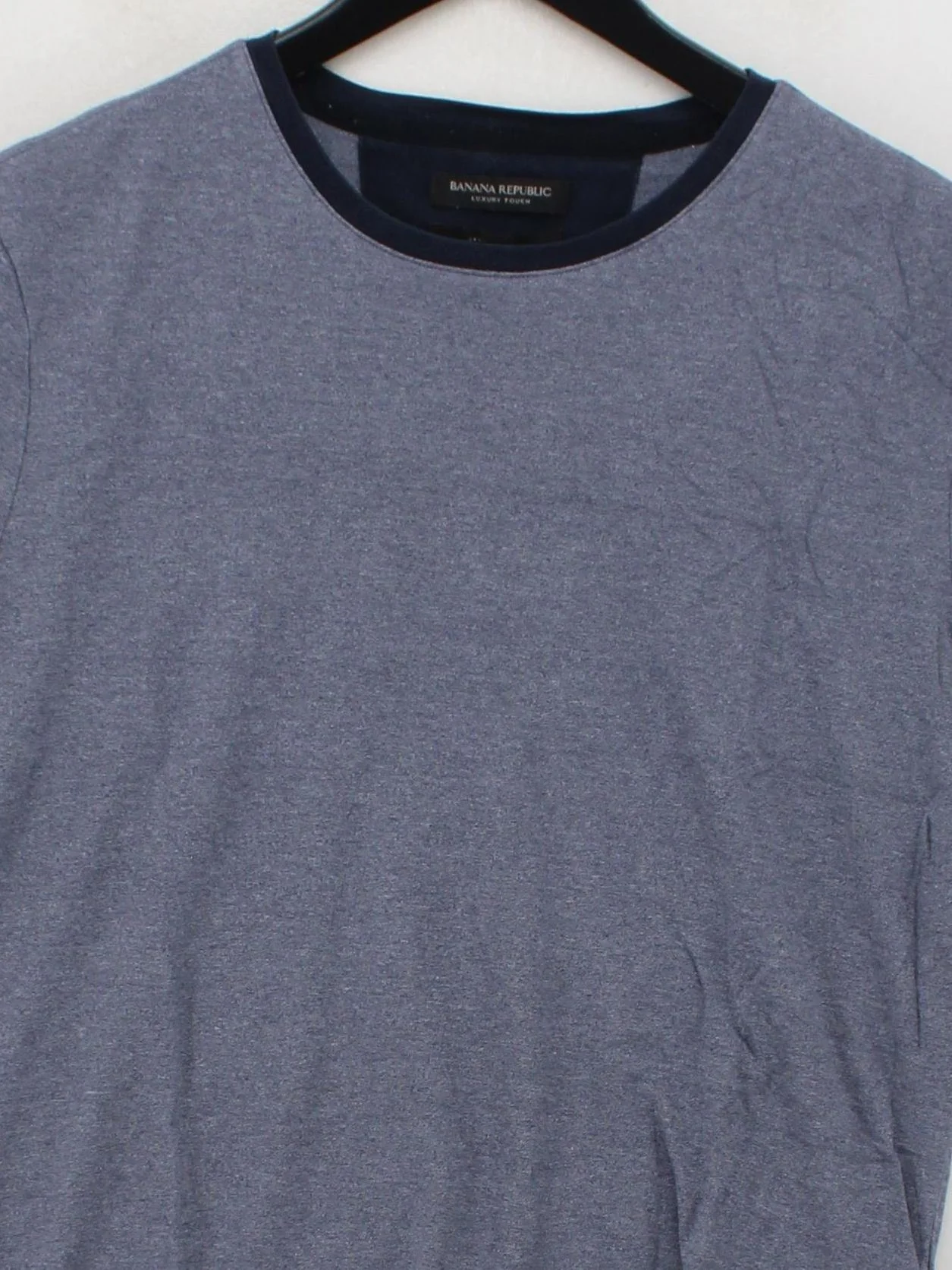 Banana Republic Men's T-Shirt S Blue 100% Cotton Basic - Image 3