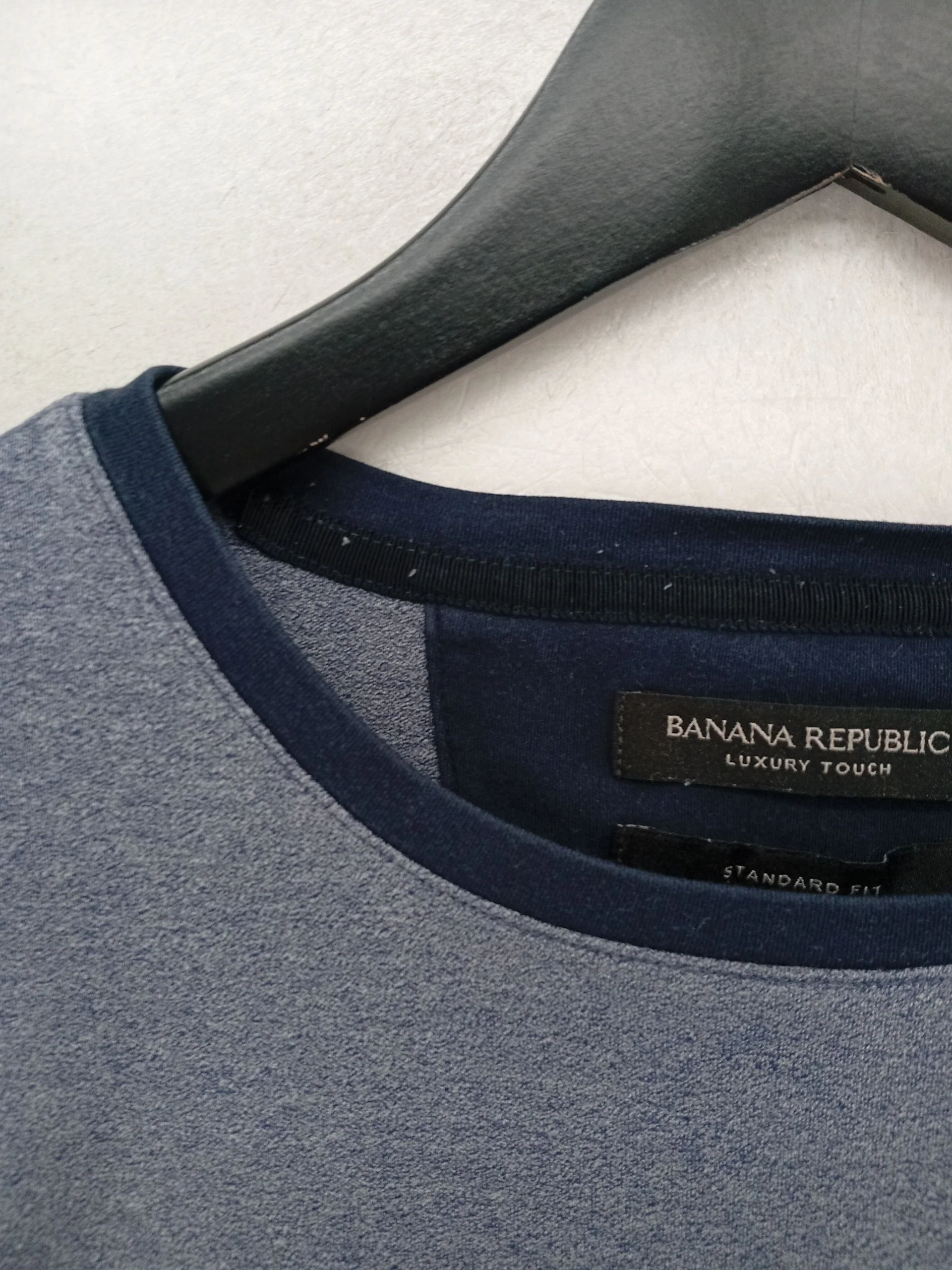 Banana Republic Men's T-Shirt S Blue 100% Cotton Basic - Image 5