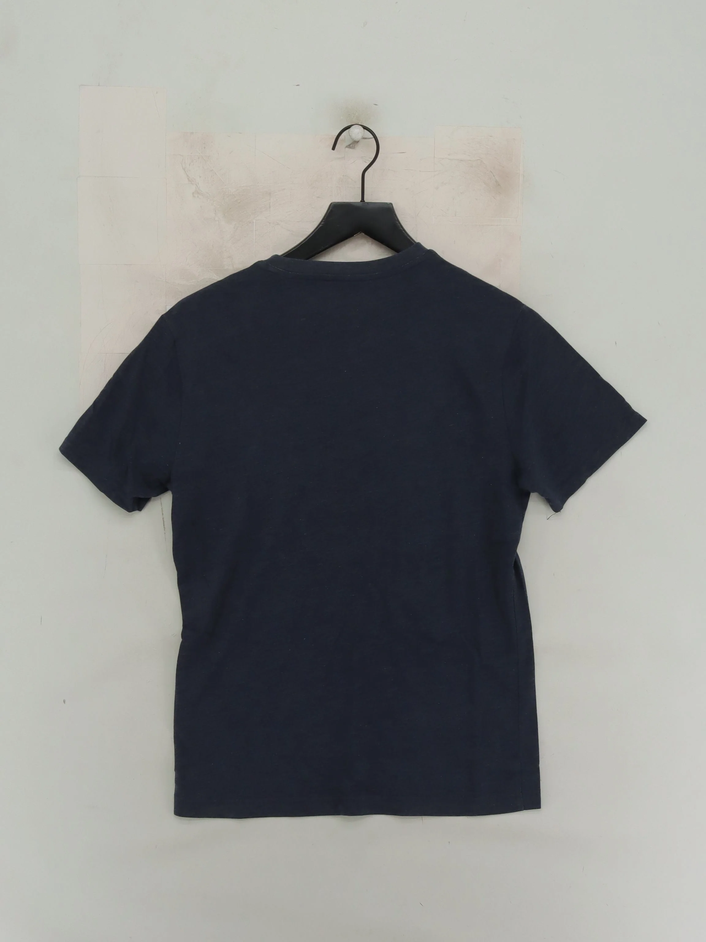 Banana Republic Men's T-Shirt S Blue Cotton with Polyester Basic - Image 2