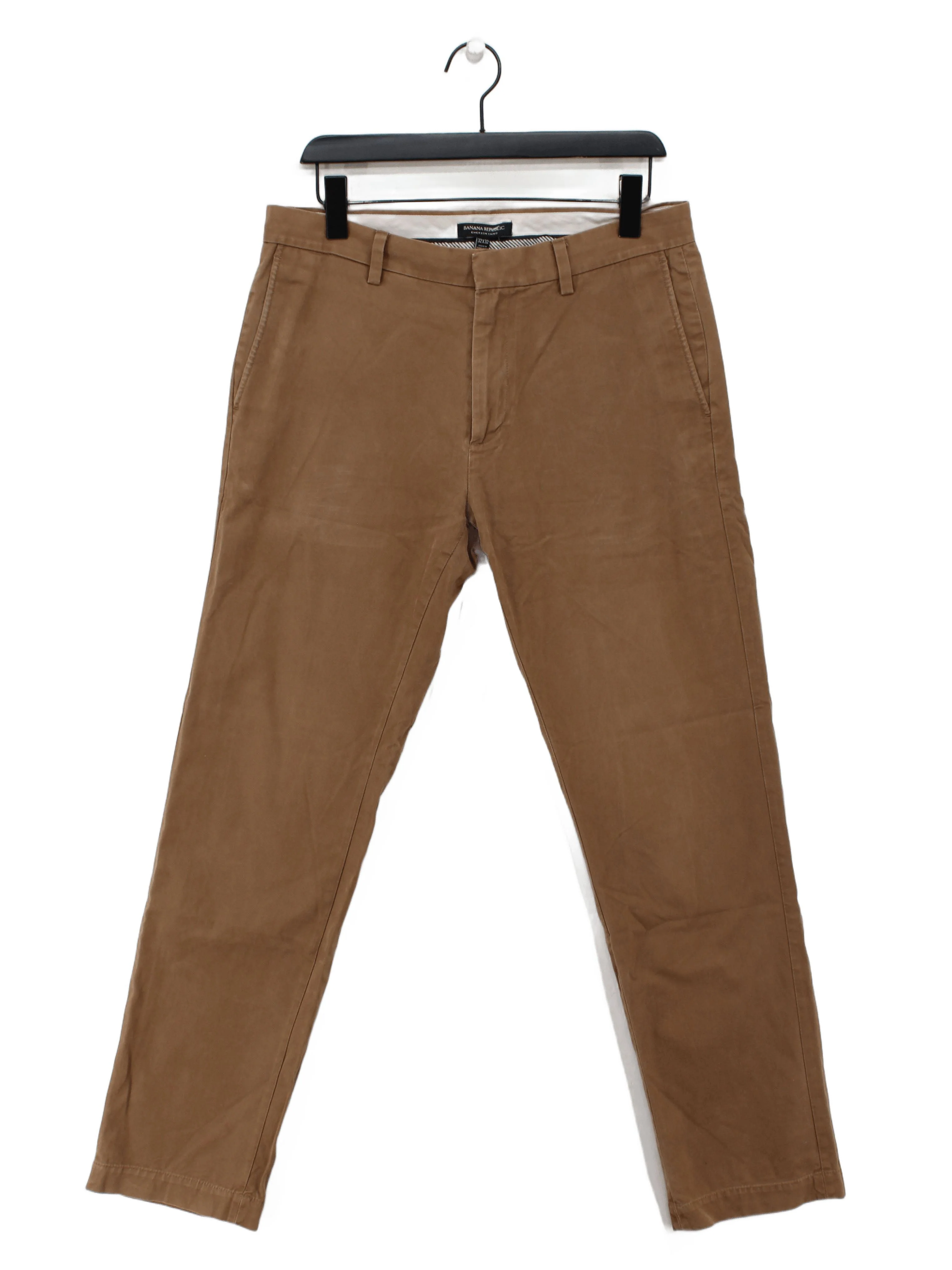 Banana Republic Men's Trousers M Tan 100% Cotton Straight Chino