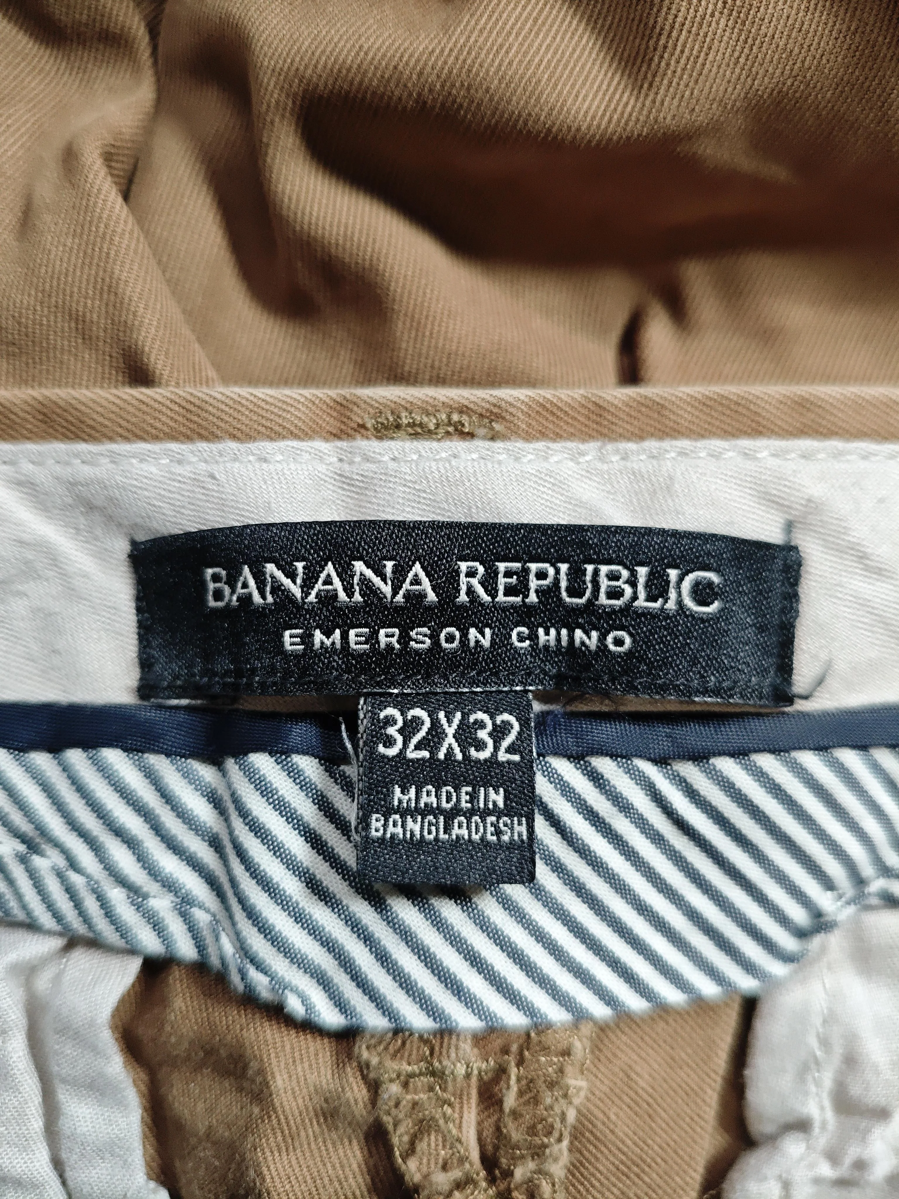 Banana Republic Men's Trousers M Tan 100% Cotton Straight Chino - Image 6