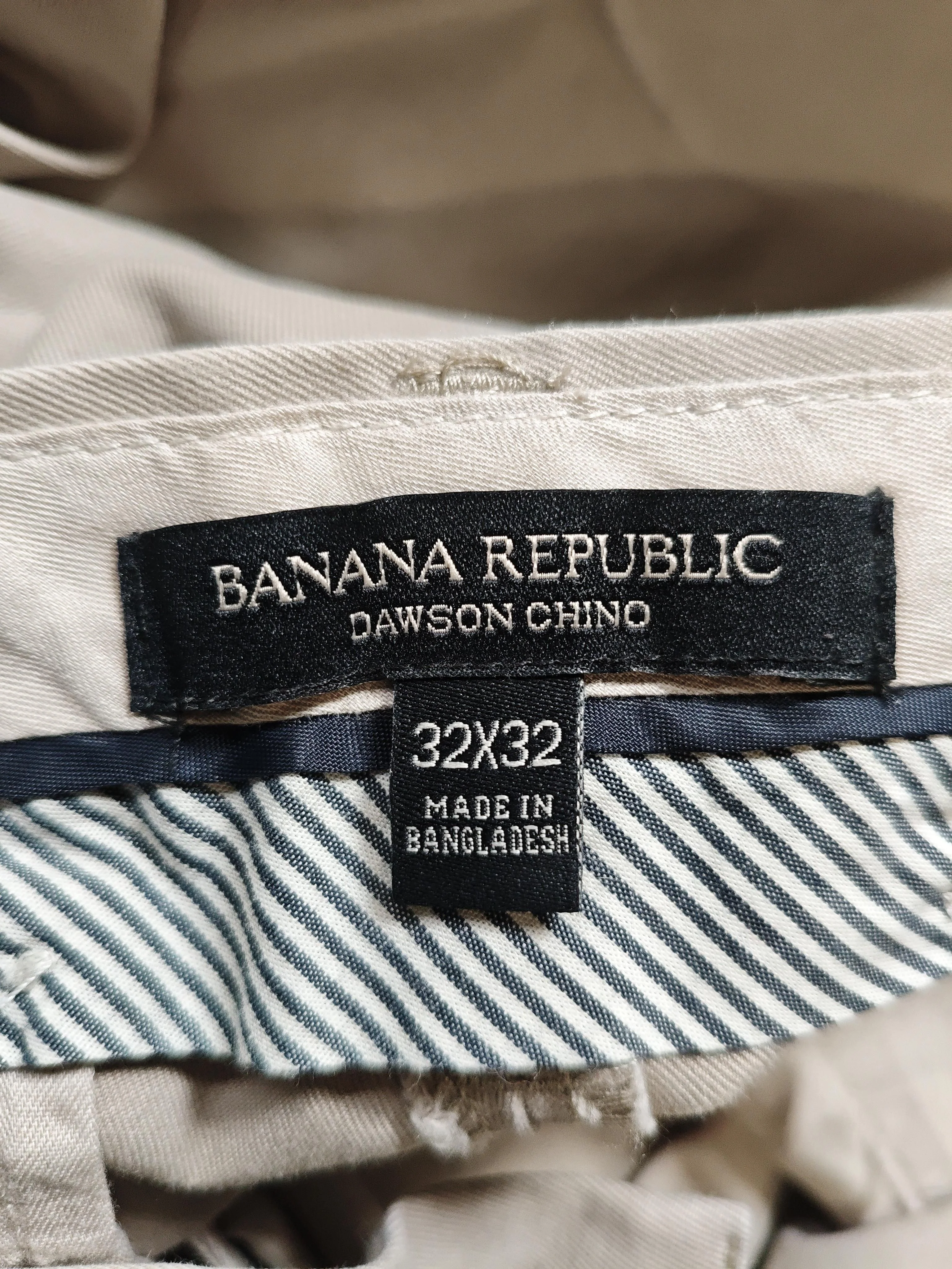 Banana Republic Men's Trousers M Tan 100% Cotton Straight Chino - Image 5