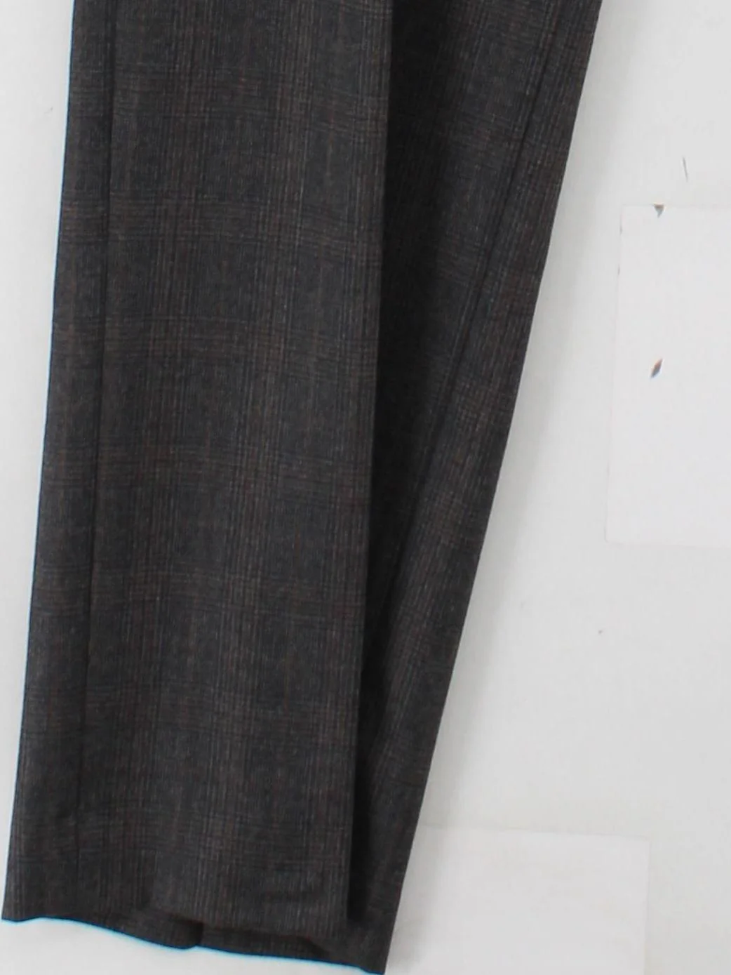 Banana Republic Men's Trousers W 34 in Grey Wool with Acetate Chino - Image 4