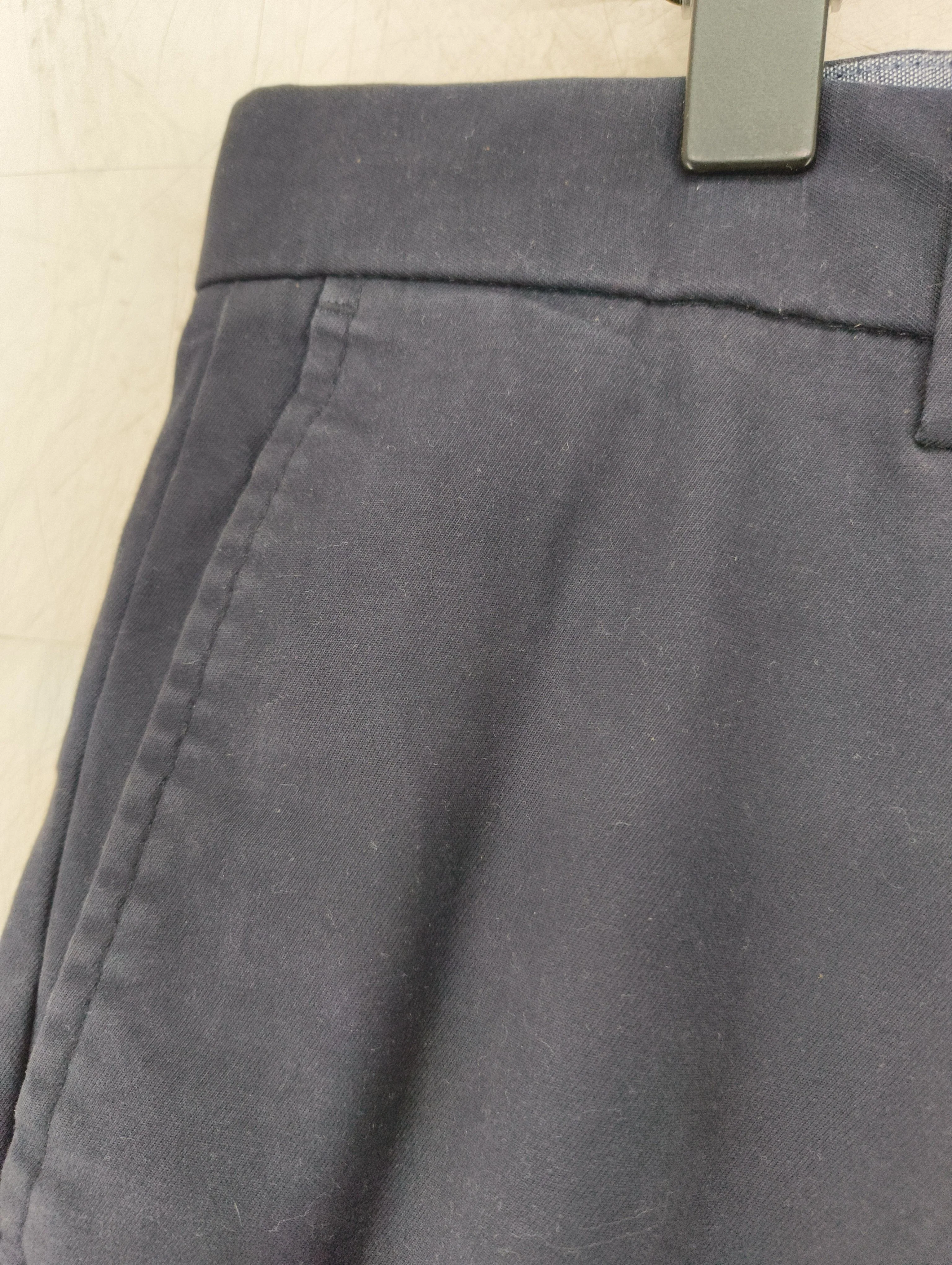 Banana Republic Men's Trousers W 35 in Blue Cotton with Spandex Chino - Image 5