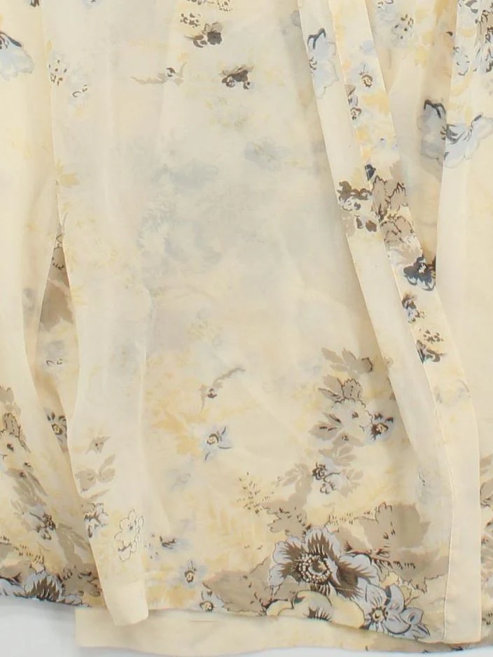 Banana Republic Overcoat jacket cream - Image 4