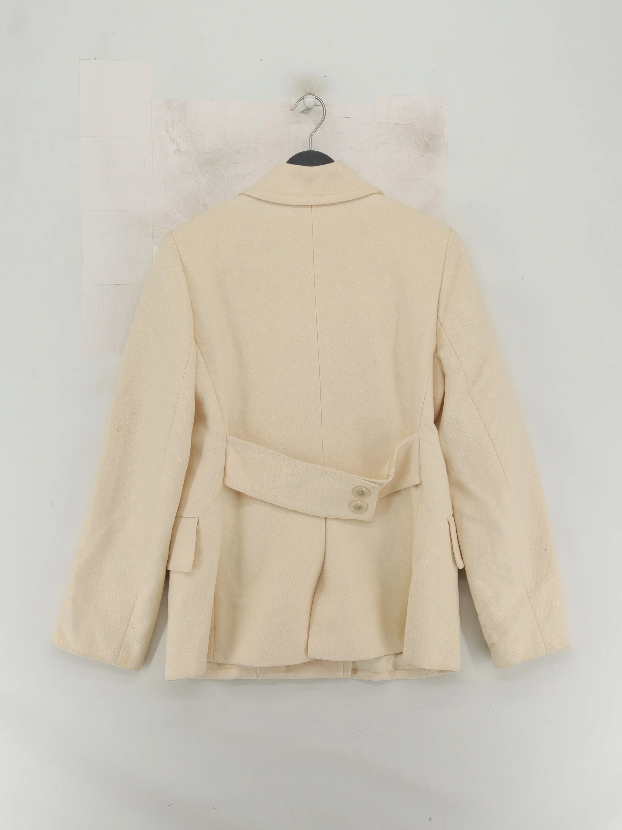 Banana Republic Overcoat jacket cream - Image 2