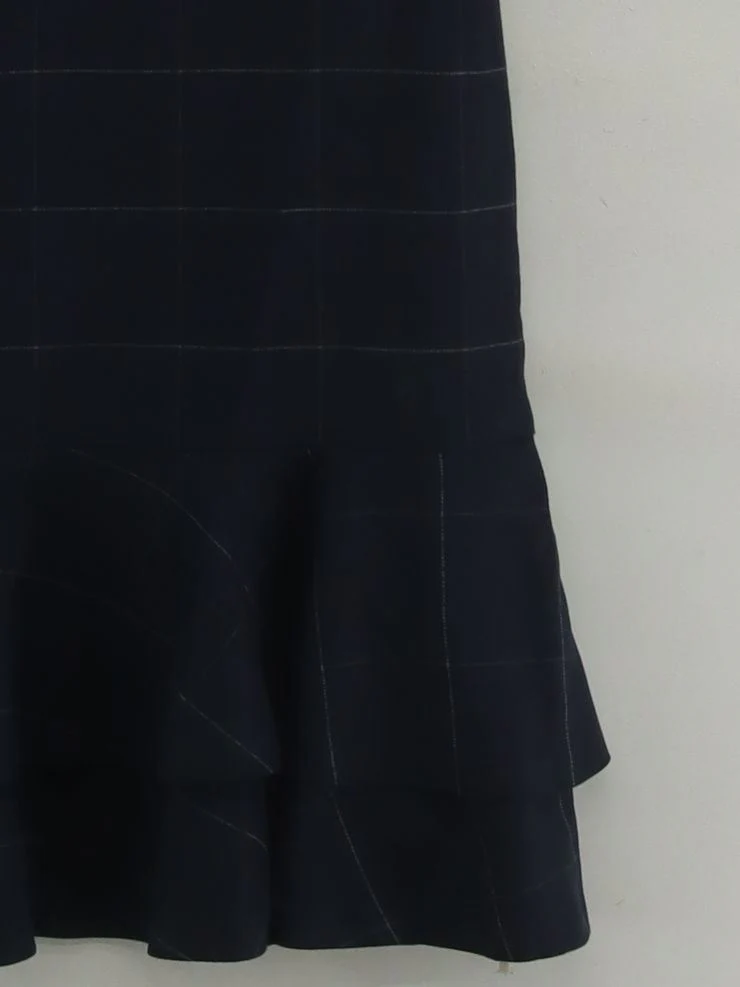Banana Republic Skater Mini Dress in Blue - Image 4