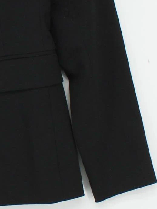 Banana Republic Women's Blazer UK 4 Black Polyester - Image 4