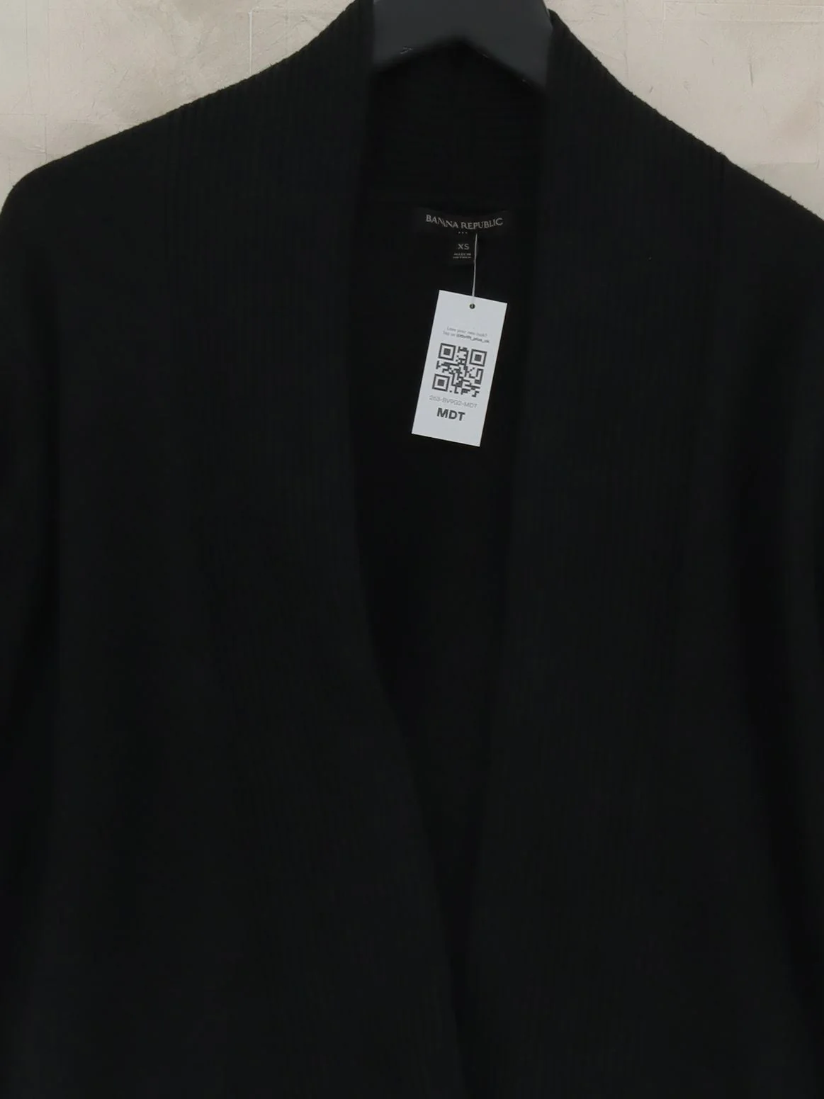 Banana Republic Women's Cardigan XS Black 100% Other V-Neck Cardigan - Image 3