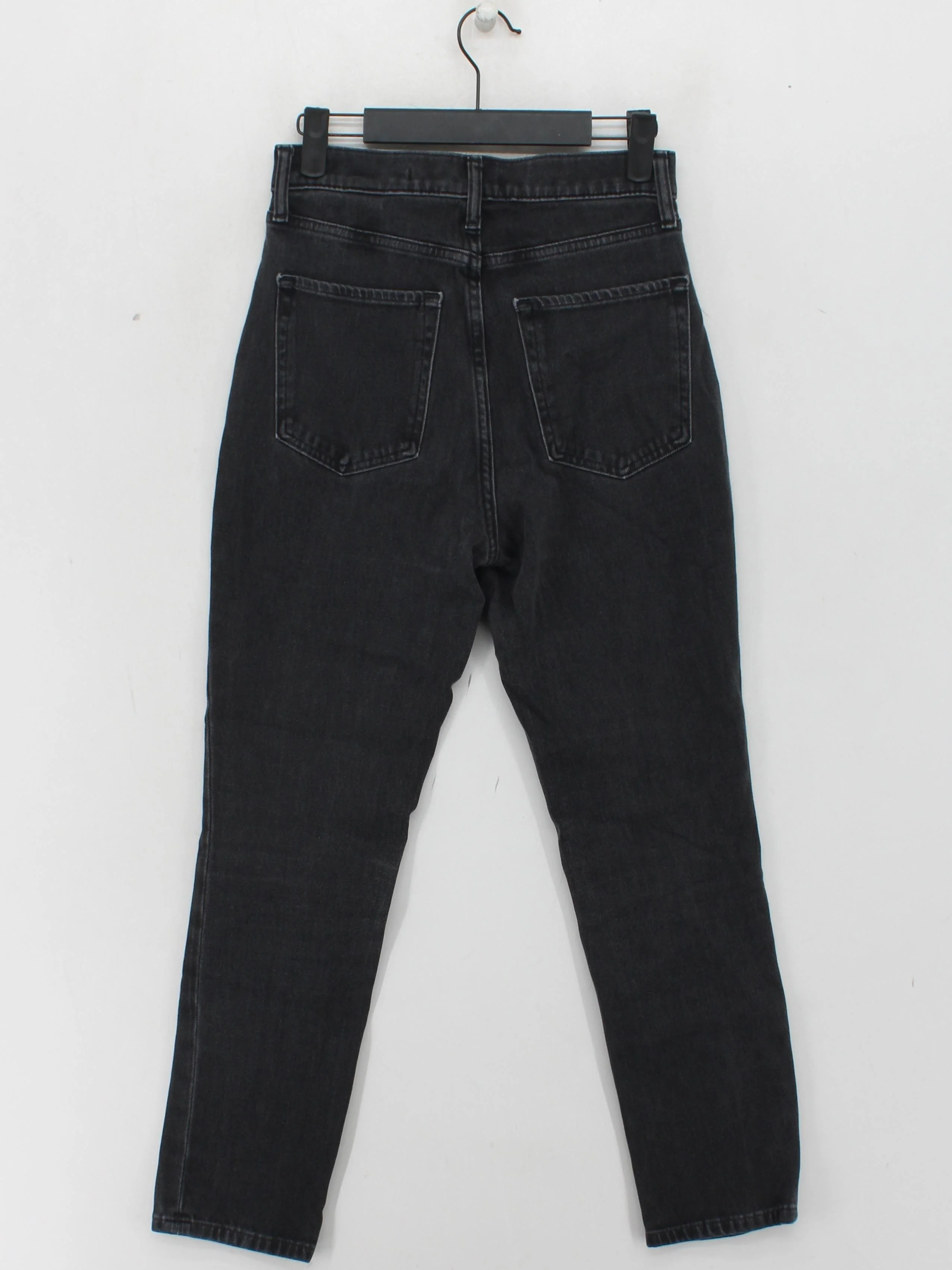 Banana Republic Women's Jeans W 27 in Black Cotton - Image 2