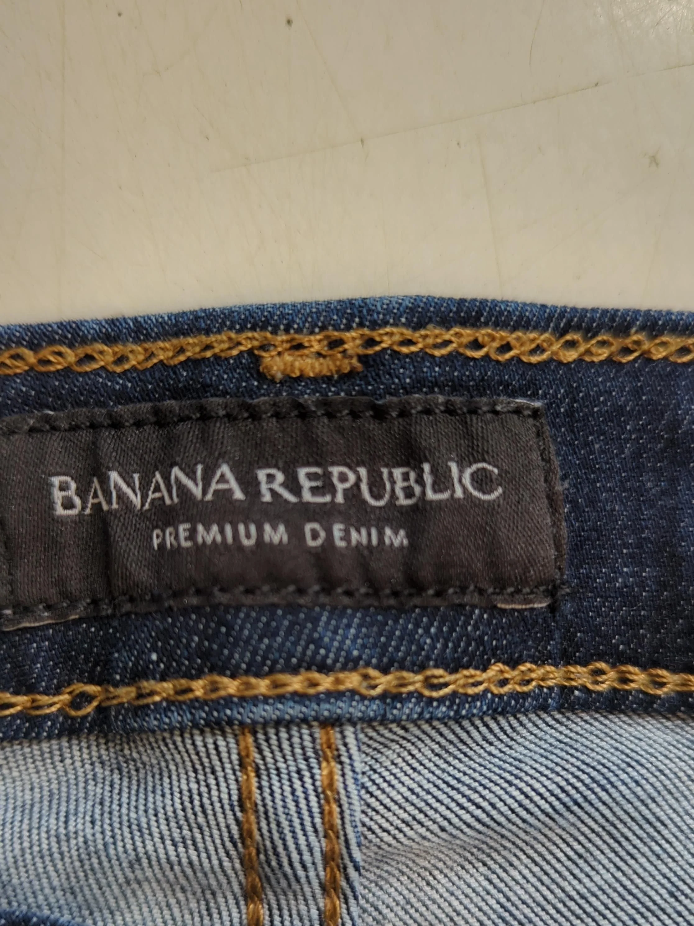 Banana Republic Women's Jeans W 27 in Blue Cotton - Image 5