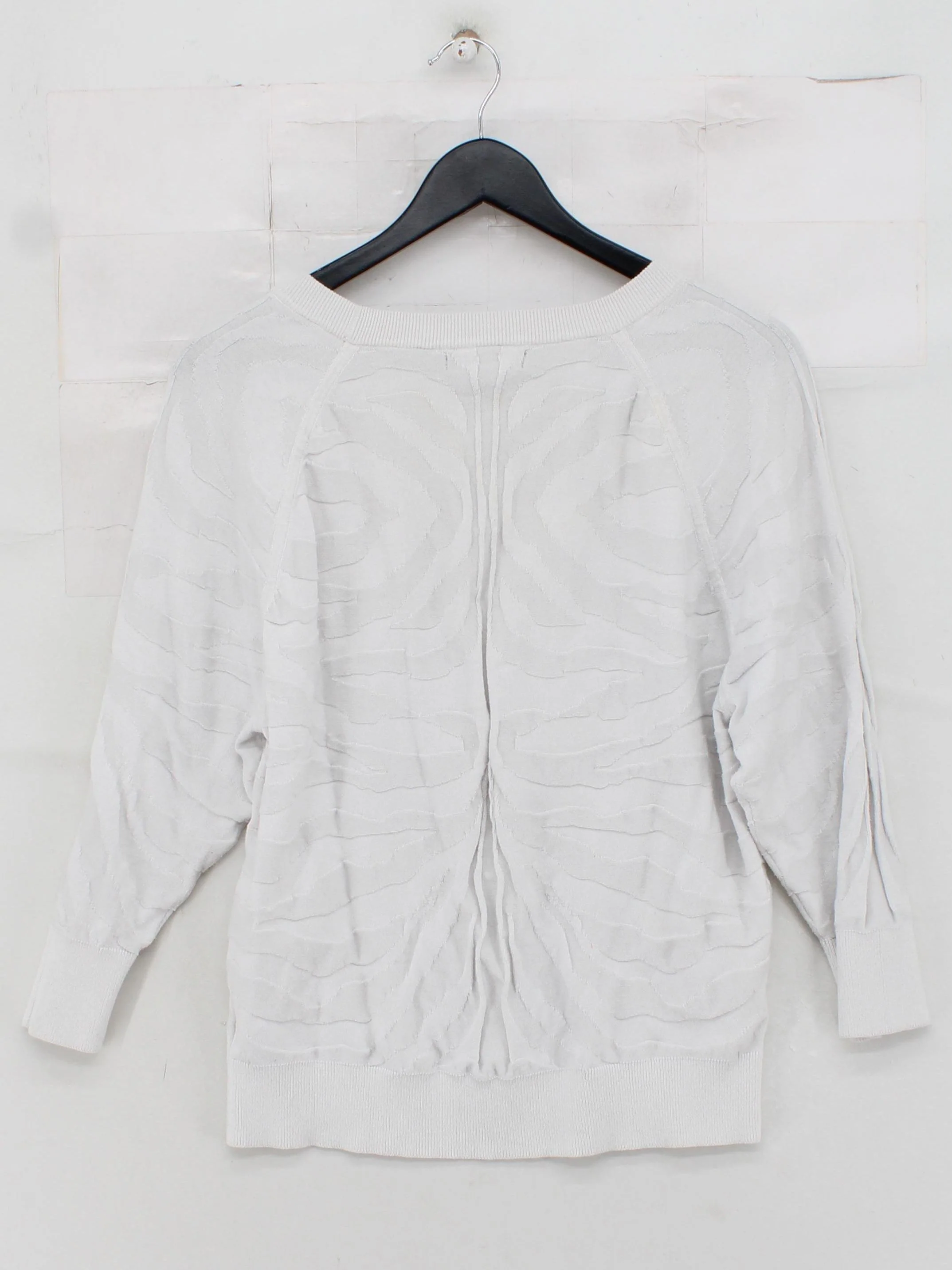 Banana Republic Women's Jumper M White Cotton - Image 2