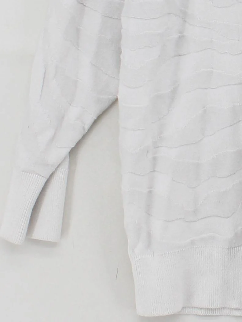Banana Republic Women's Jumper M White Cotton - Image 4