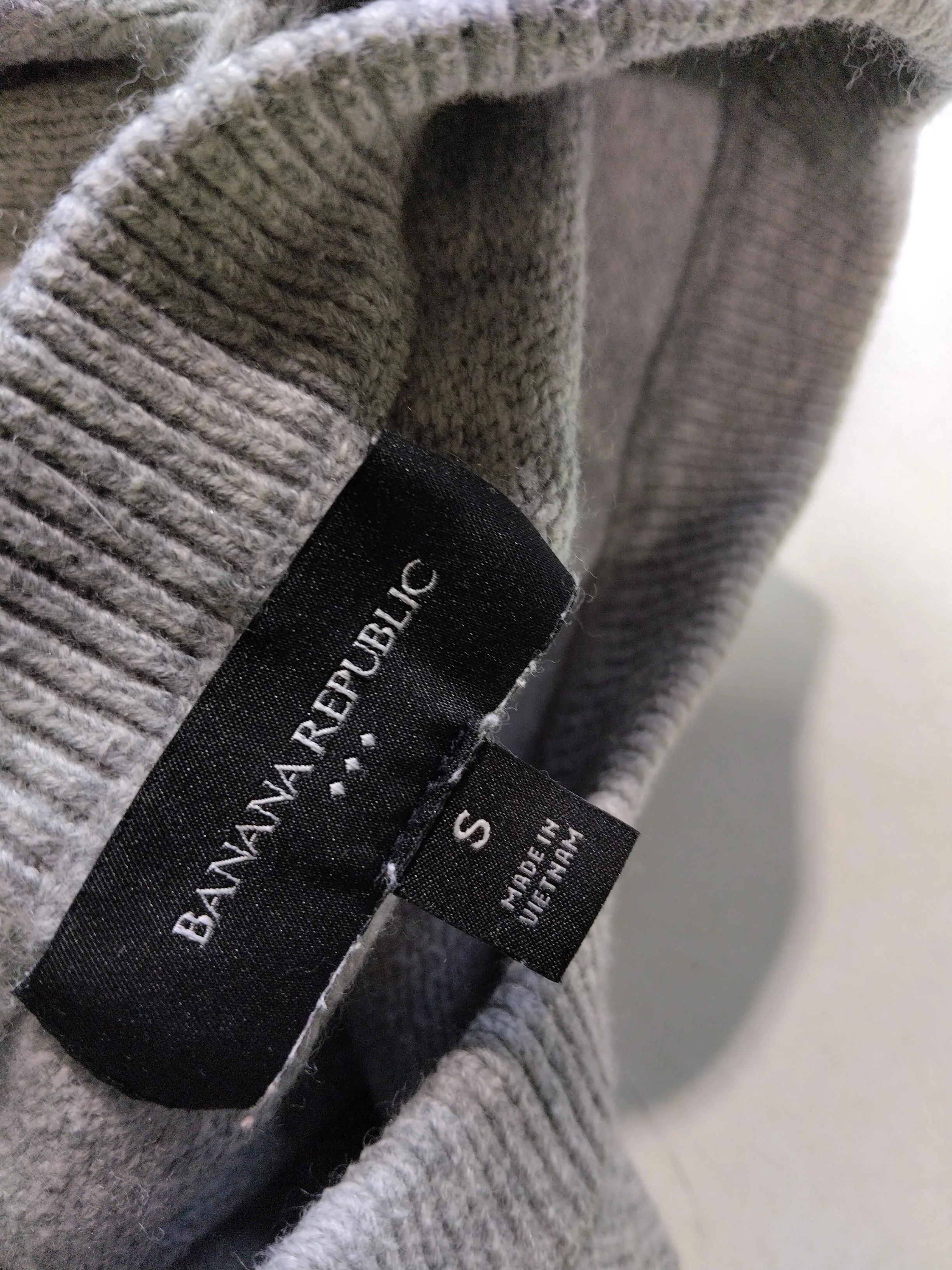 Banana Republic Women's Jumper S Grey Cotton - Image 5