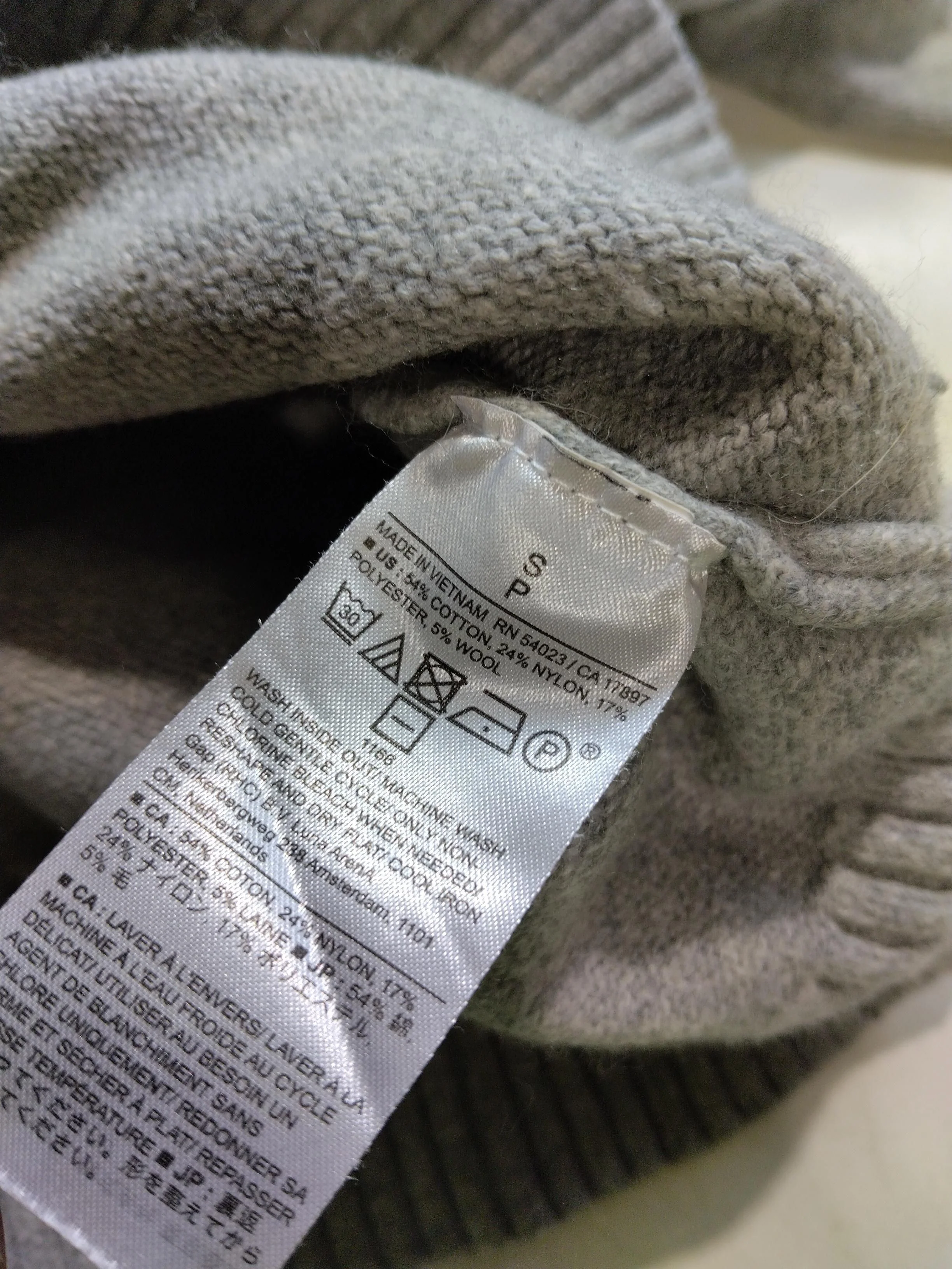 Banana Republic Women's Jumper S Grey Cotton - Image 6