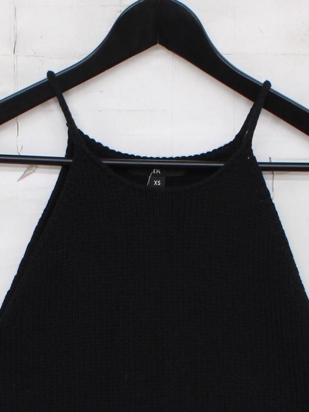 Banana Republic Women's Jumper XS Black Cotton with Silk High Neck Vest - Image 3