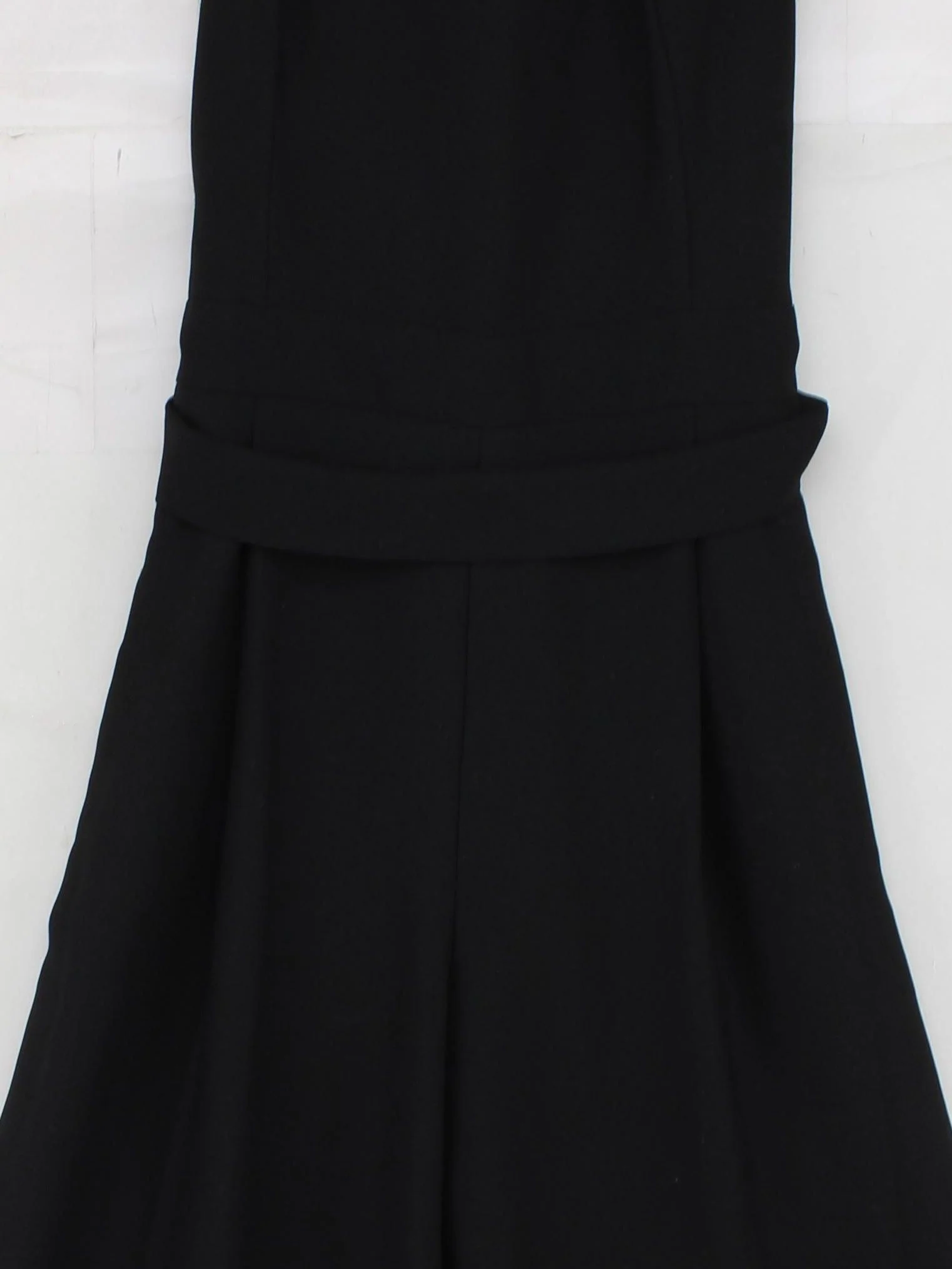 Banana Republic Women's Jumpsuit UK 10 Black 100% Polyester Wide-Leg Jumpsuit - Image 3