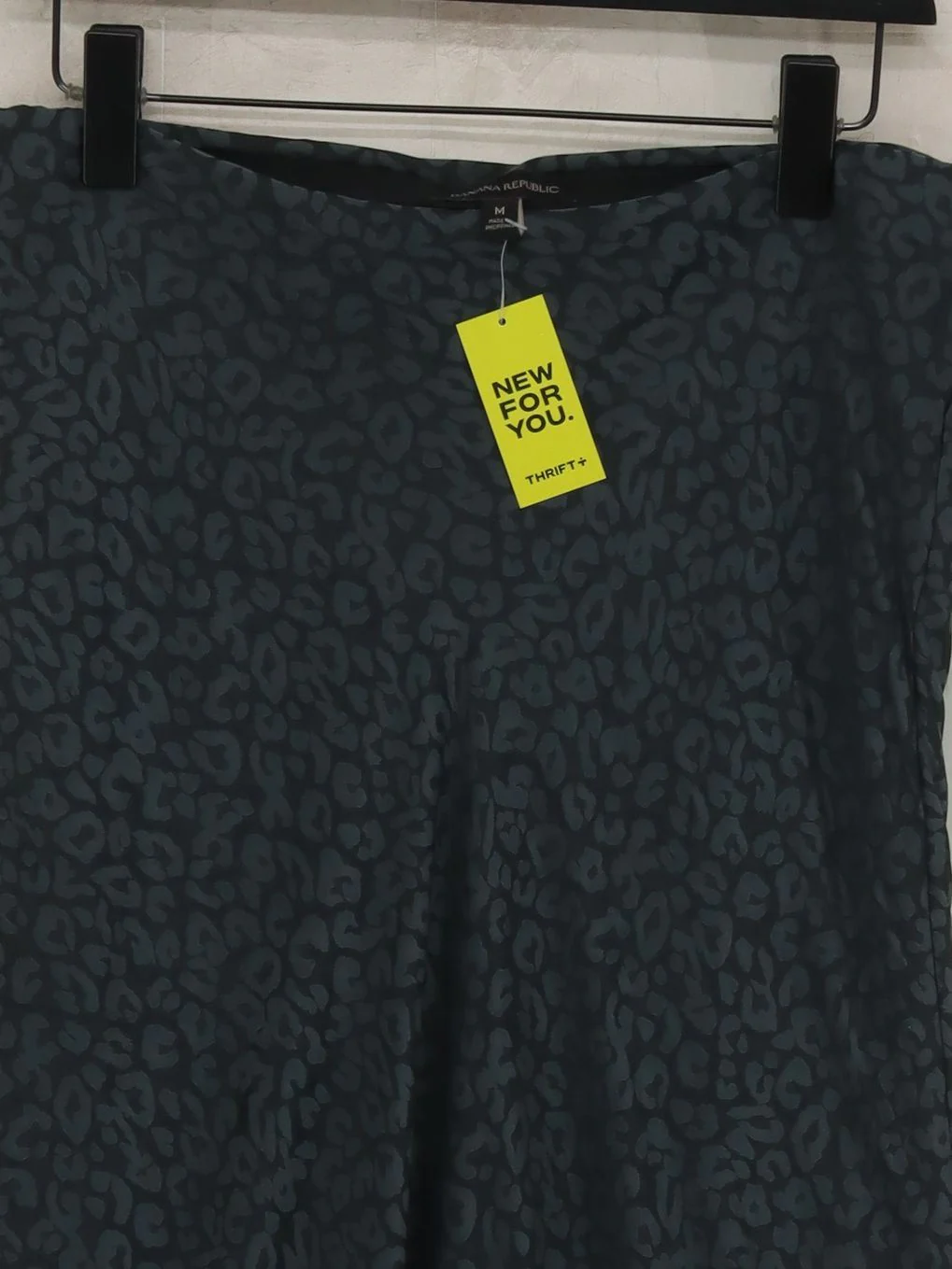 Banana Republic Women's Midi Skirt M Grey 100% Polyester A-Line - Image 3