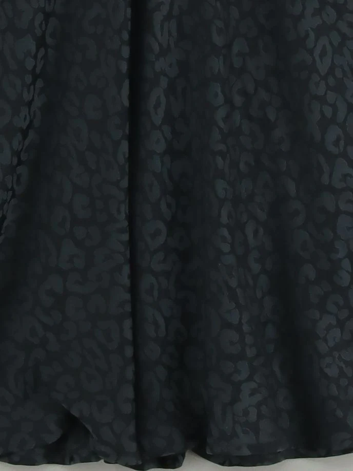 Banana Republic Women's Midi Skirt M Grey 100% Polyester A-Line - Image 4