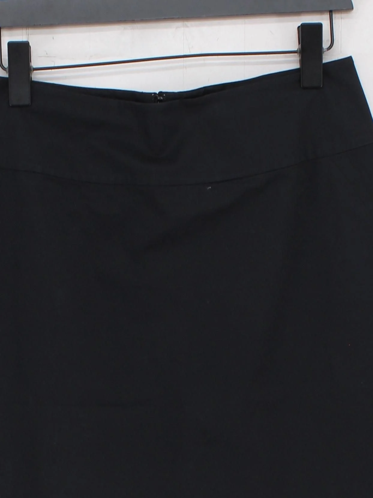 Banana Republic Women's Midi Skirt UK 10 Black Cotton - Image 3