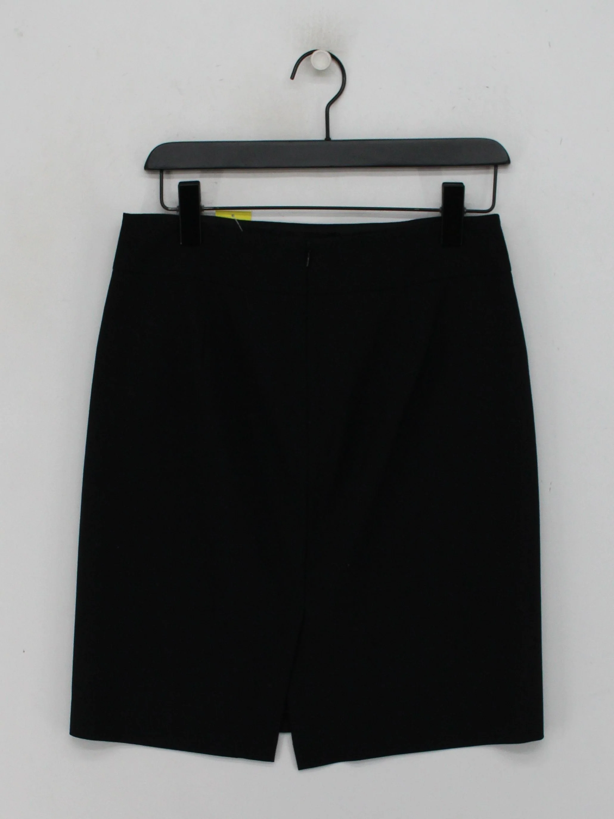 Banana Republic Women's Mini Skirt UK 10 Black Wool with Spandex, Polyester Mini - Image 2