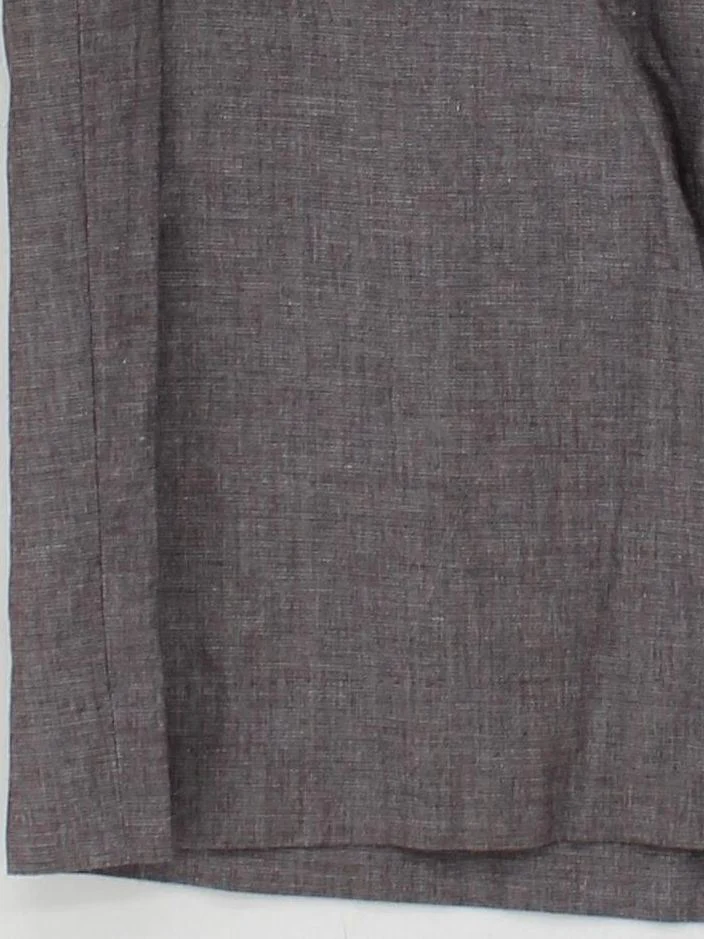 Banana Republic Women's Mini Skirt UK 10 Brown Cotton with Linen, Spandex Mini - Image 4