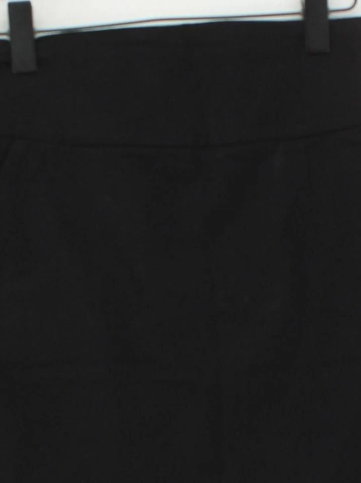 Banana Republic Women's Mini Skirt UK 6 Black Viscose with Cotton, Spandex Mini - Image 3
