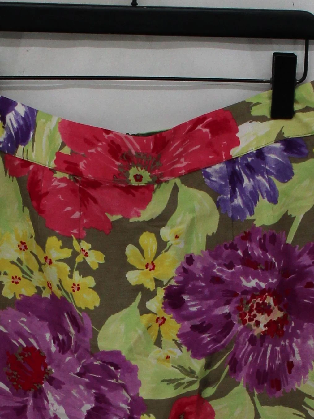 Banana Republic Women's Mini Skirt UK 8 Multi Viscose with Linen, Acetate Mini - Image 3