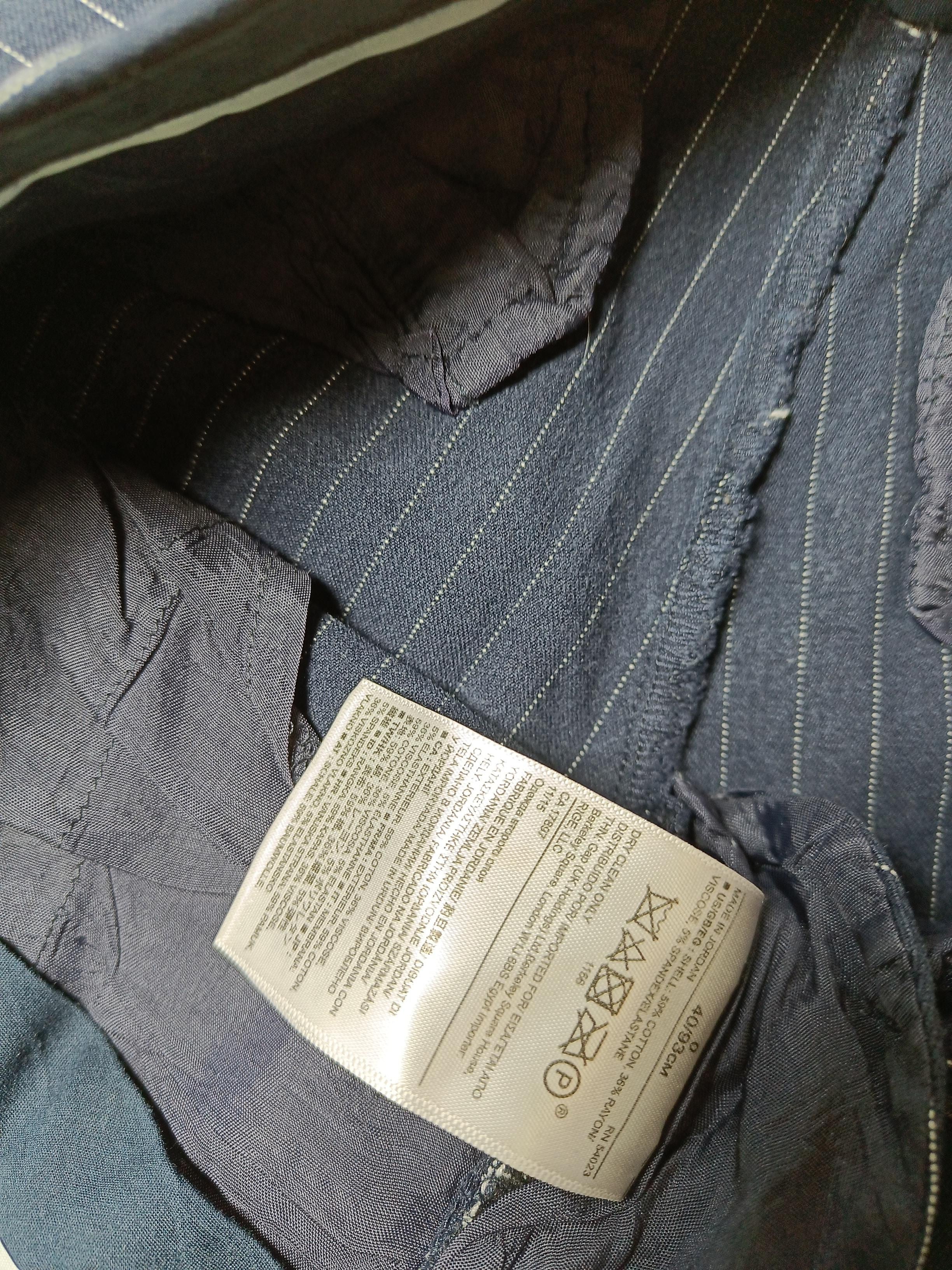 Banana Republic Women's Suit Trousers UK 4 Blue Polyester - Image 6