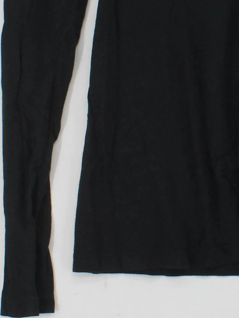 Banana Republic Women's T-Shirt M Black Cotton with Lyocell Modal Basic - Image 4