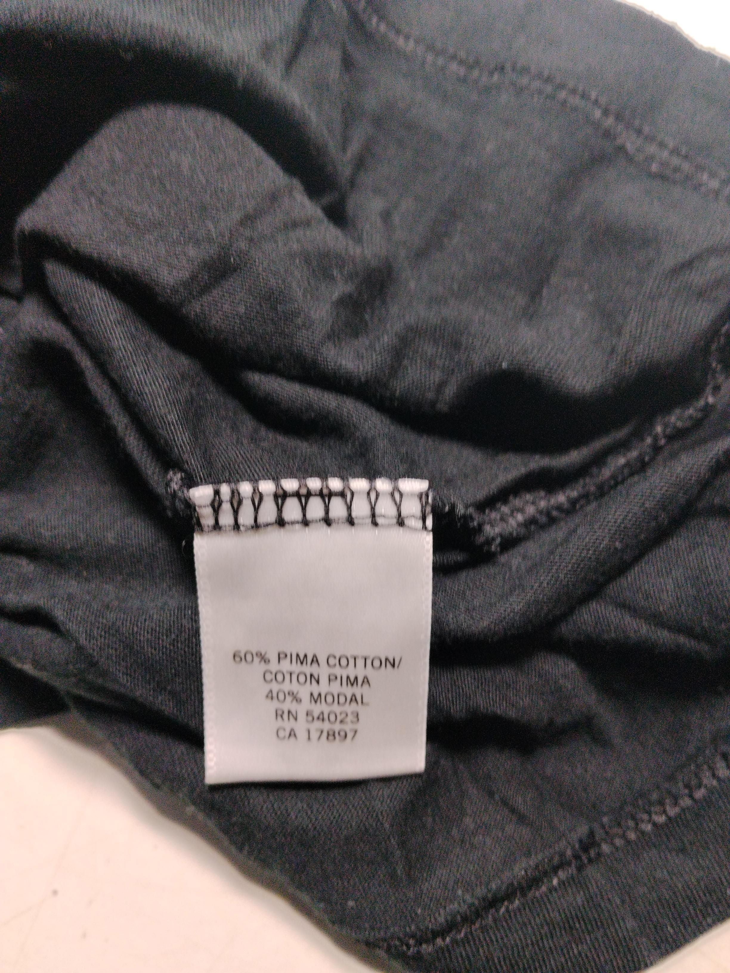 Banana Republic Women's T-Shirt M Black Cotton with Lyocell Modal Basic - Image 7
