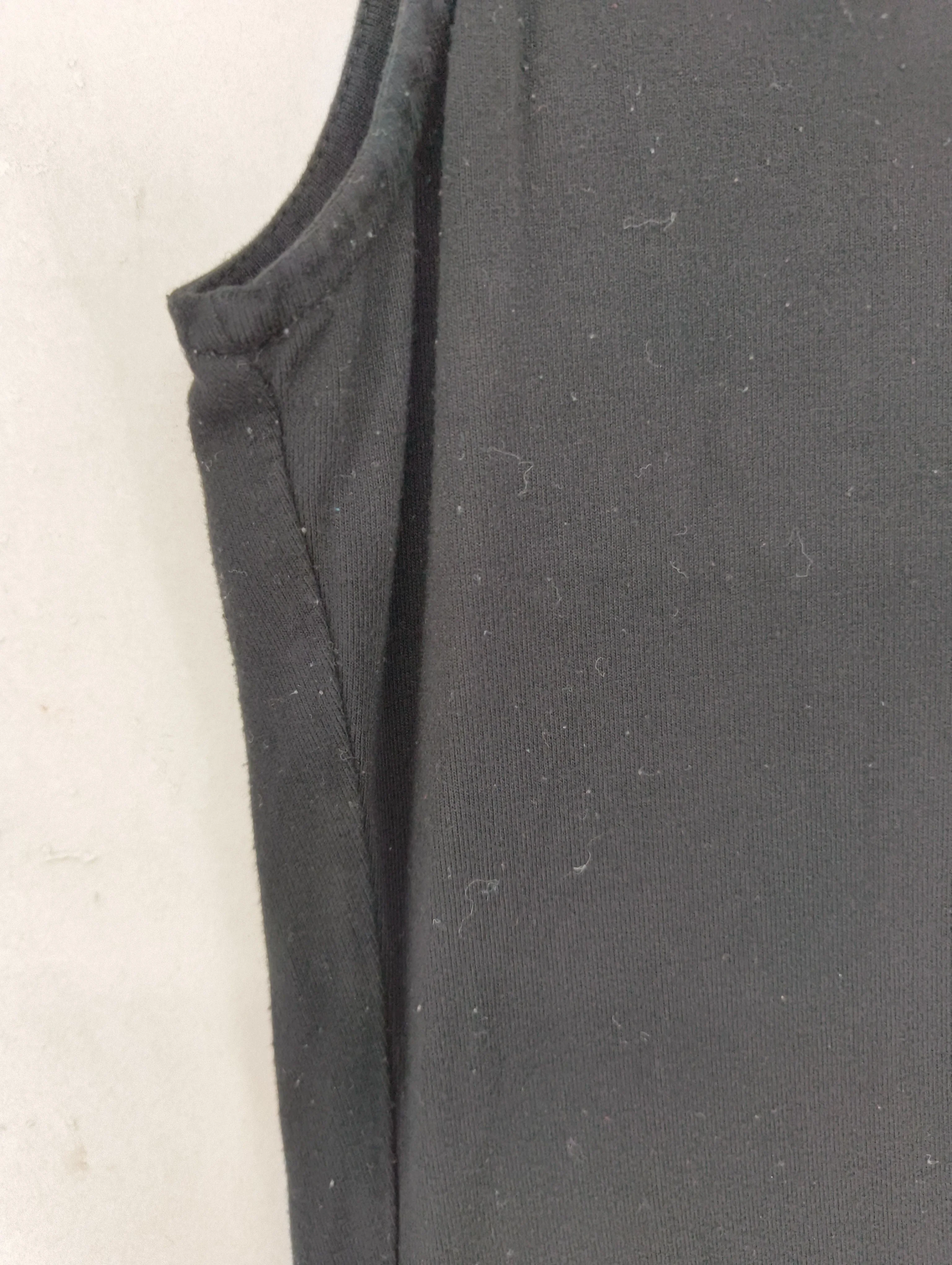 Banana Republic Women's T-Shirt S Black Viscose with Spandex Basic - Image 5